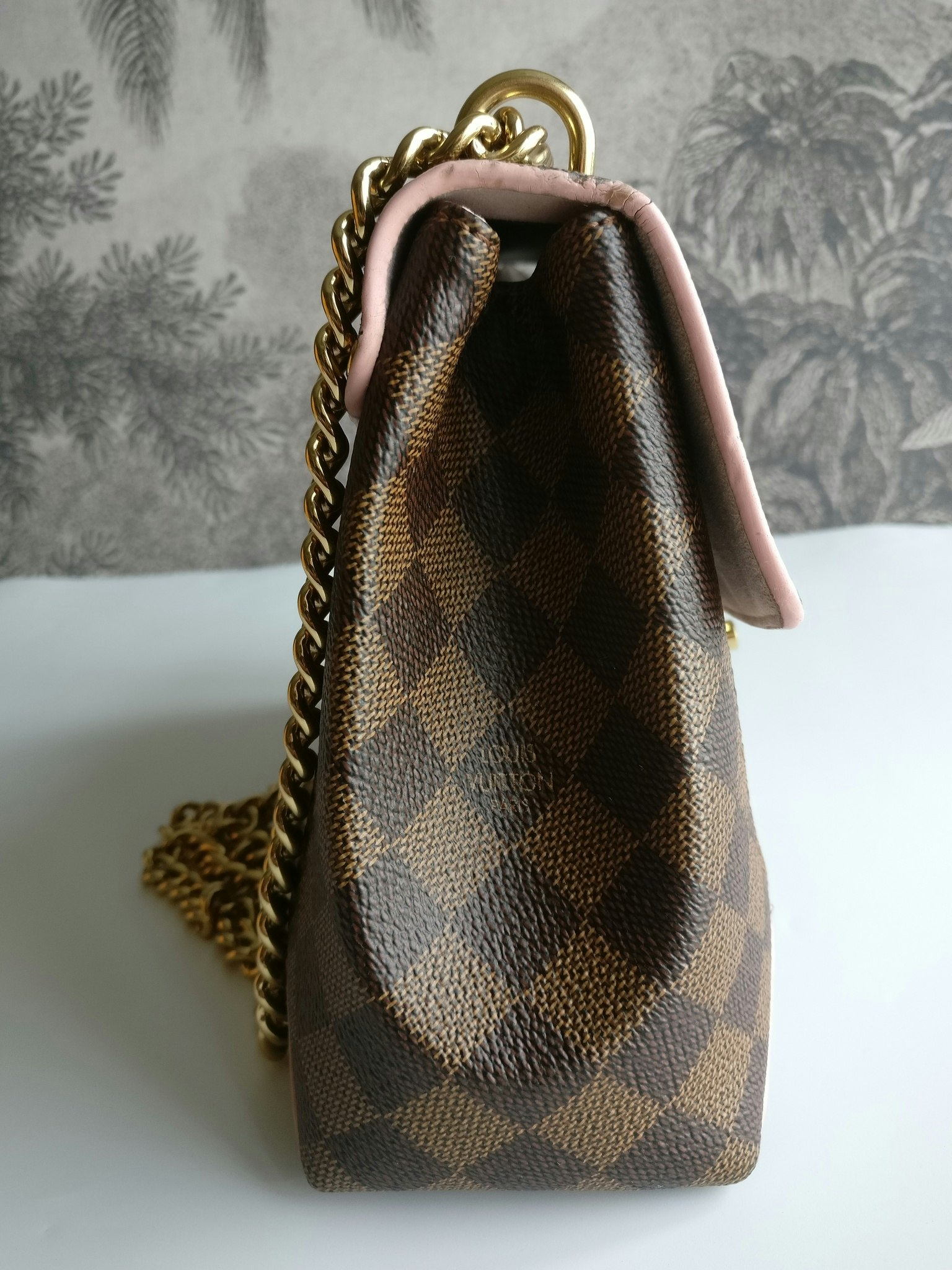 Louis Vuitton Caissa Clutch damier ebene
