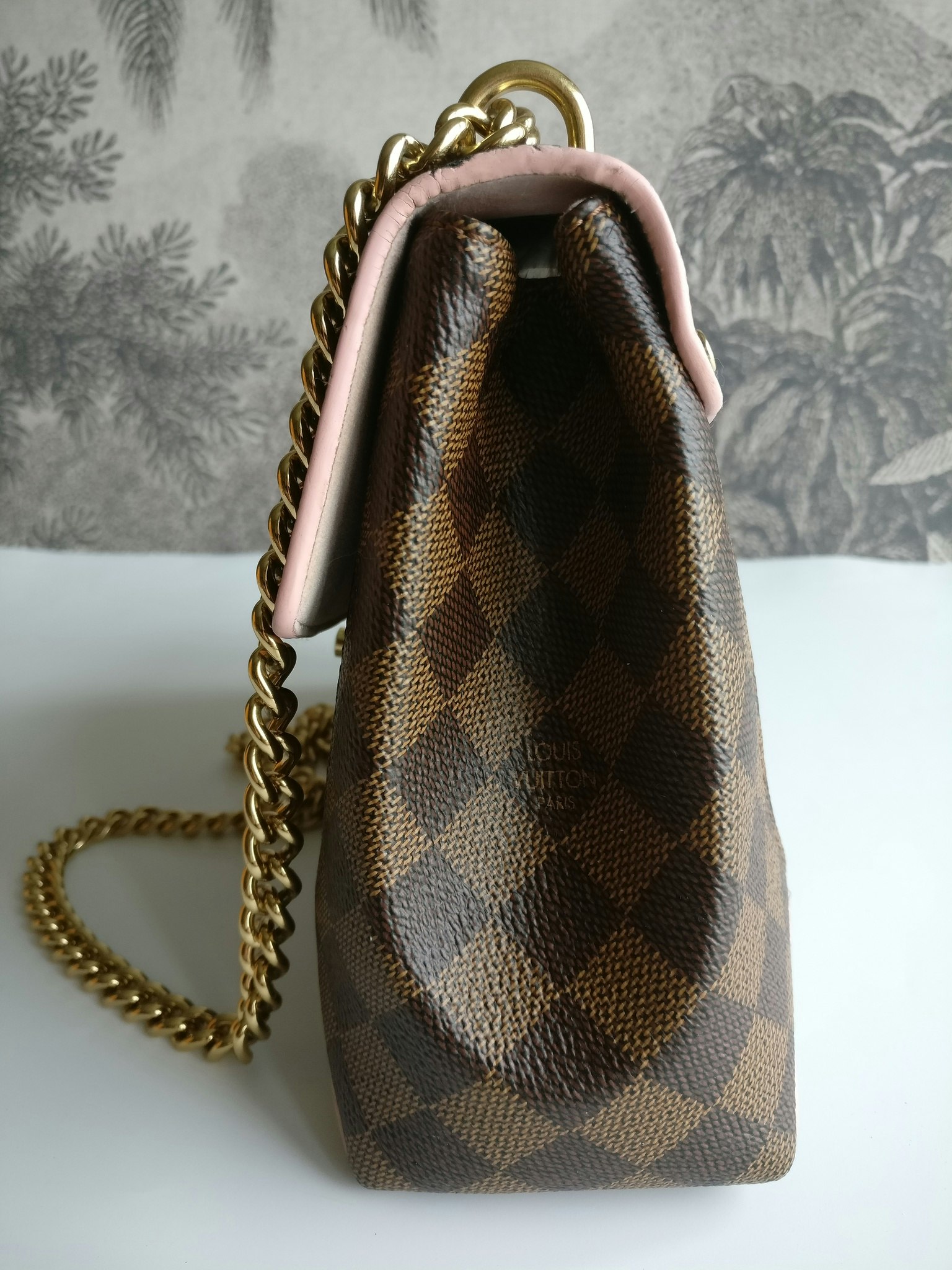 Louis Vuitton Caissa Clutch damier ebene