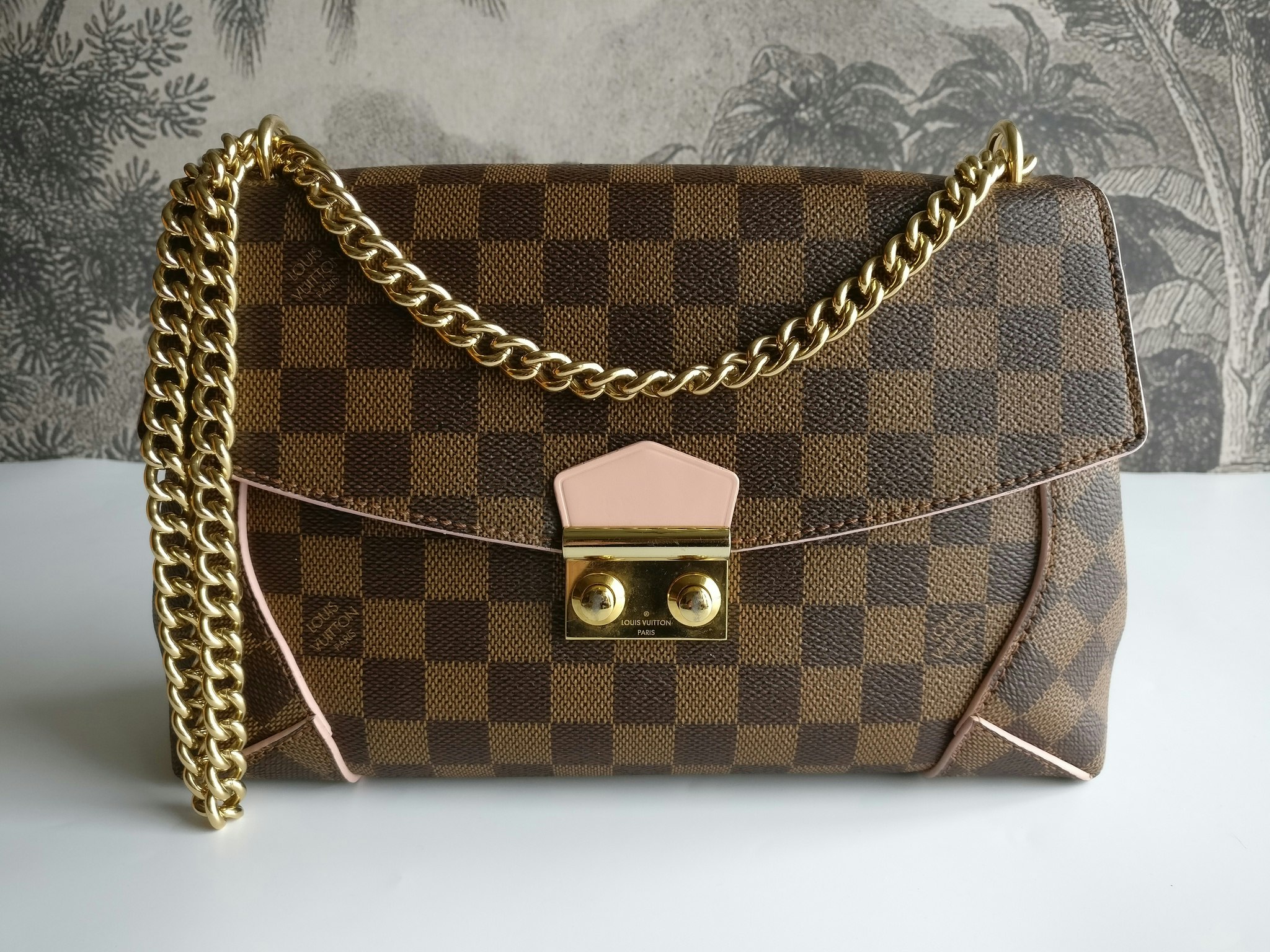 Louis Vuitton Caissa Clutch damier ebene