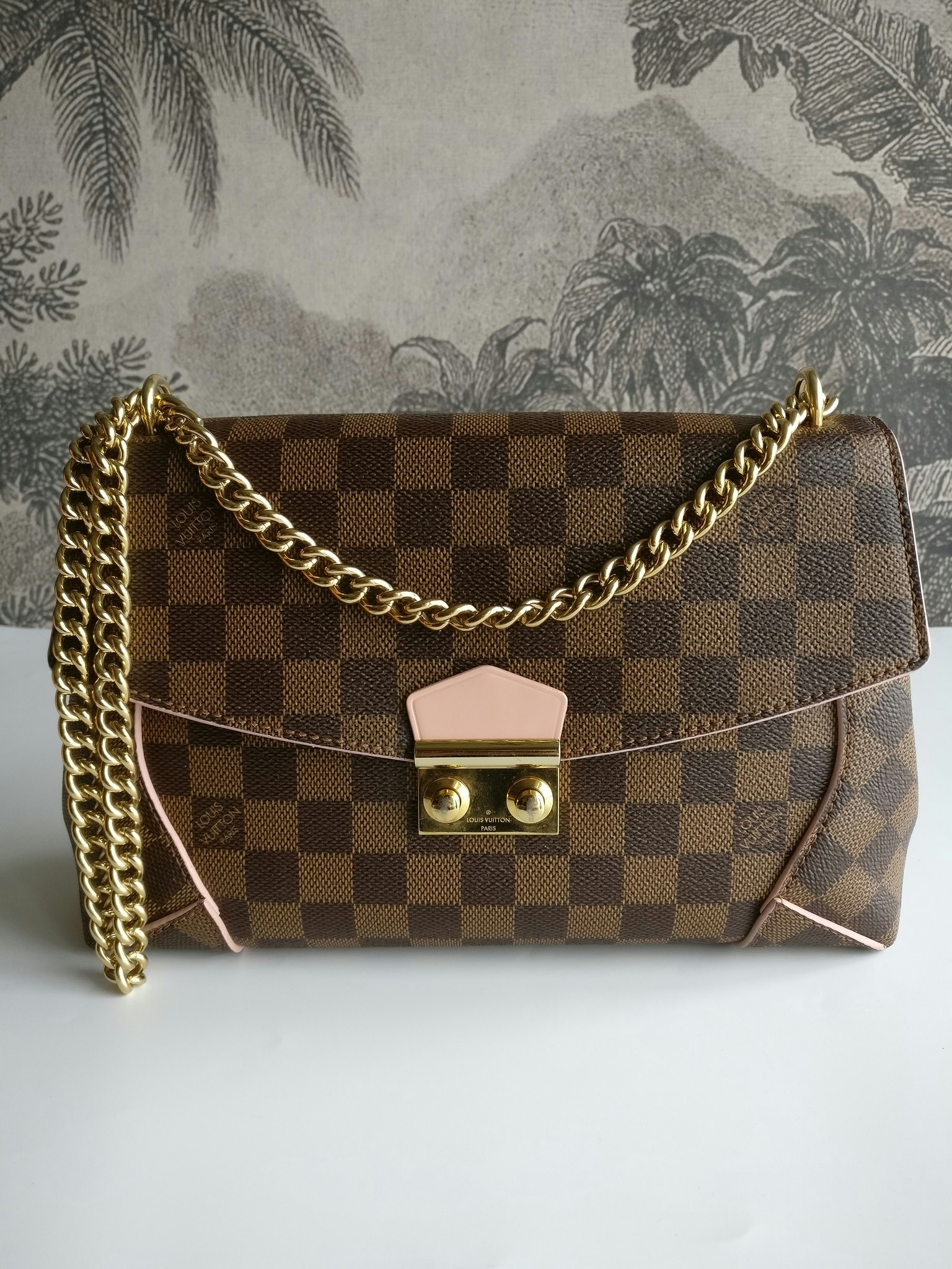 Louis Vuitton Caissa Clutch damier ebene