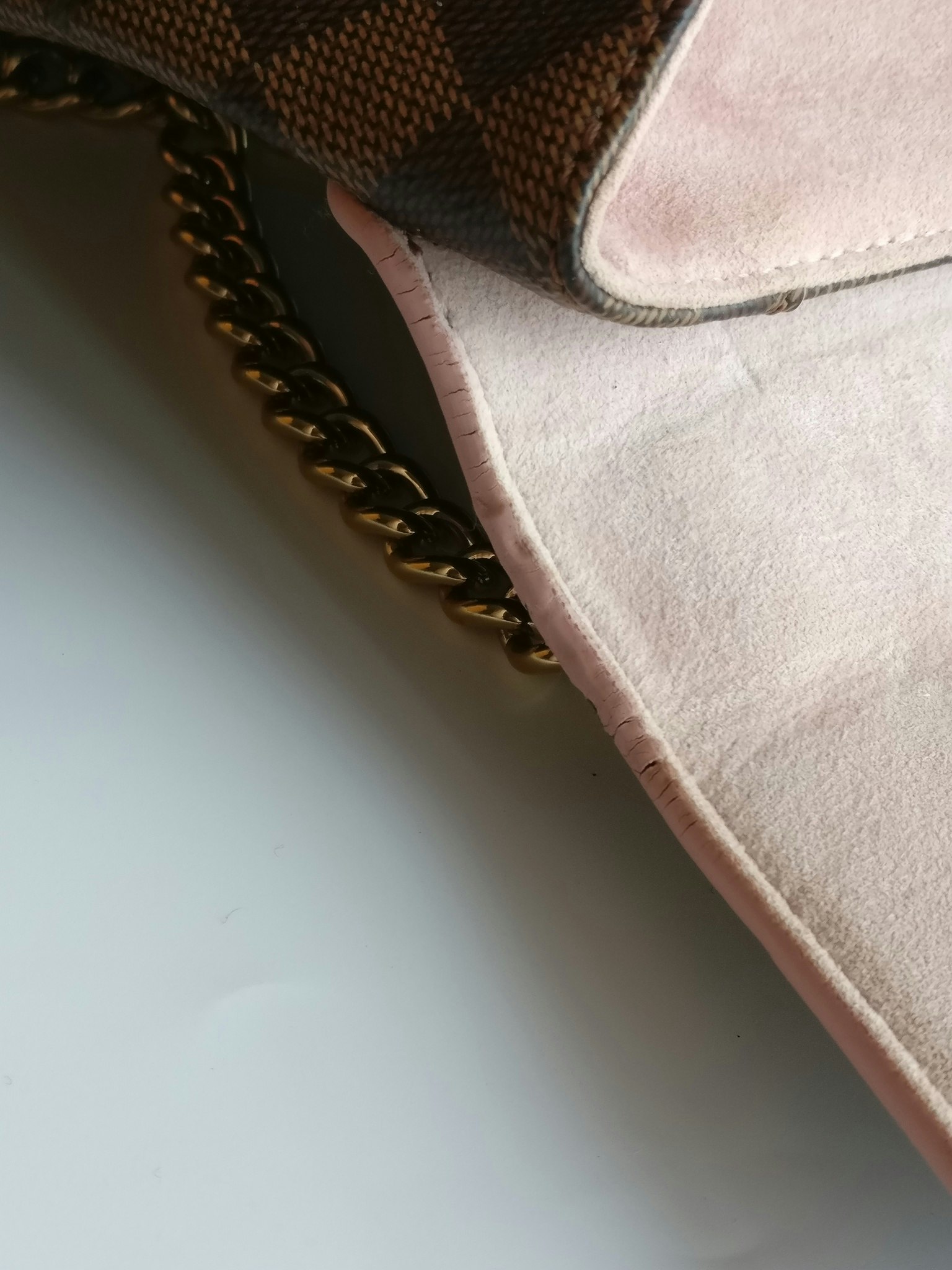 Louis Vuitton Caissa Clutch damier ebene