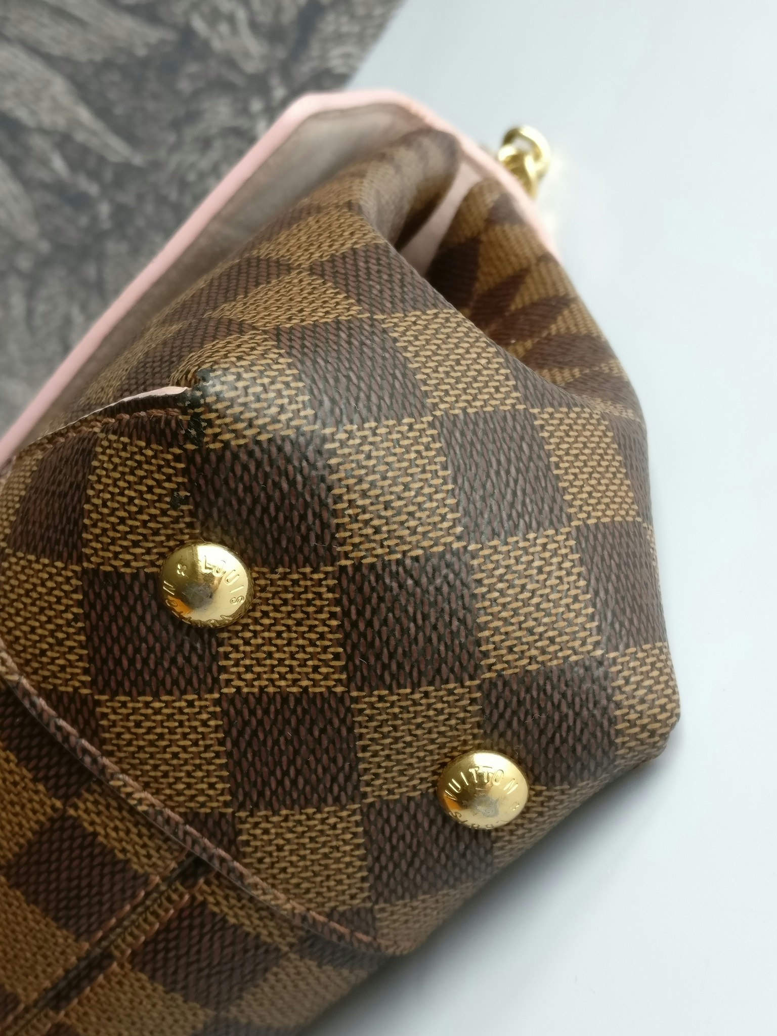 Louis Vuitton Caissa Clutch damier ebene