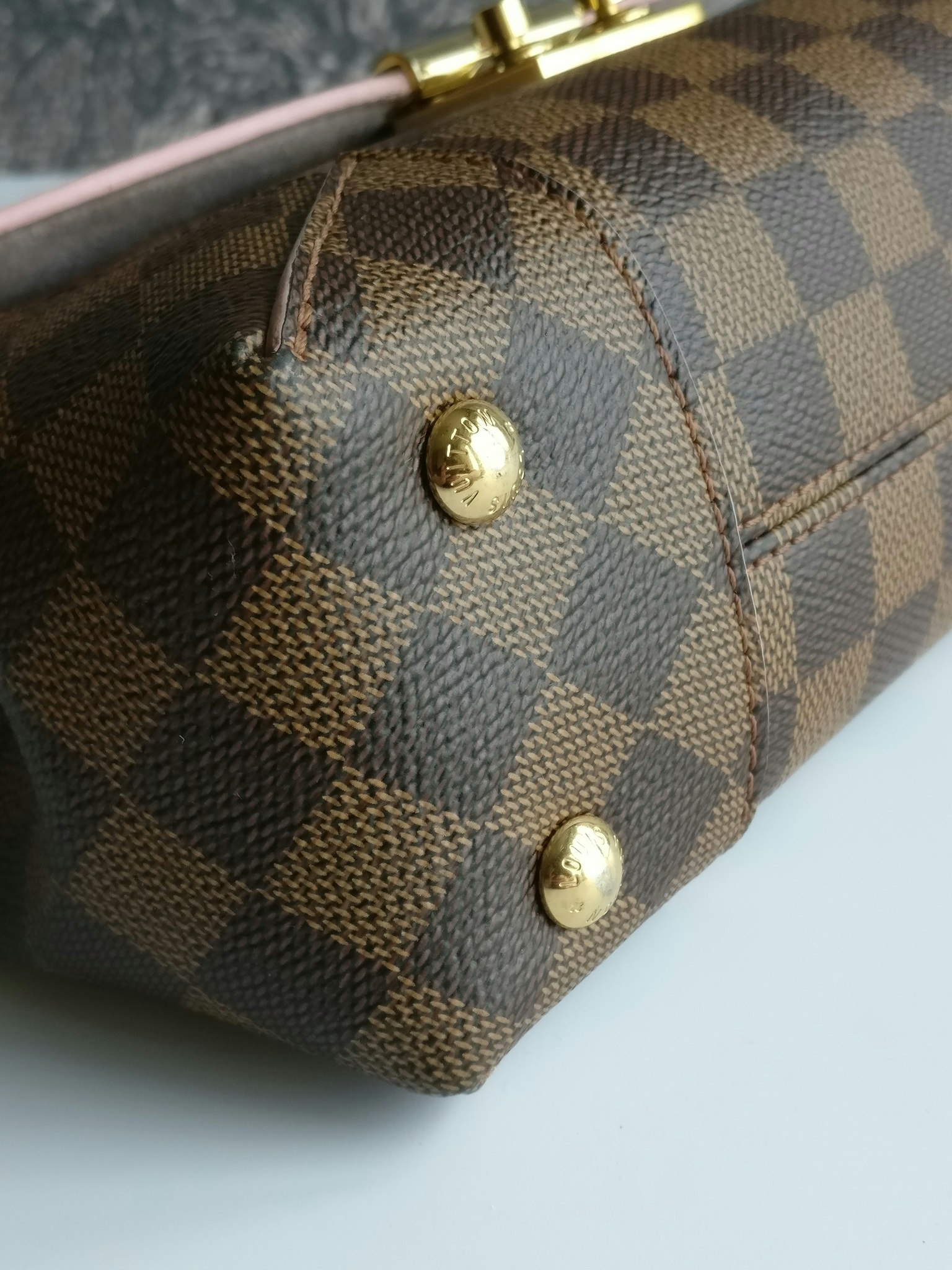 Louis Vuitton Caissa Clutch damier ebene