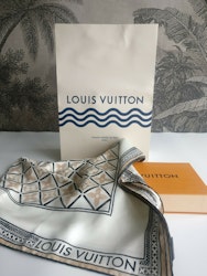 Louis Vuitton Flower Tile Silk Square 90