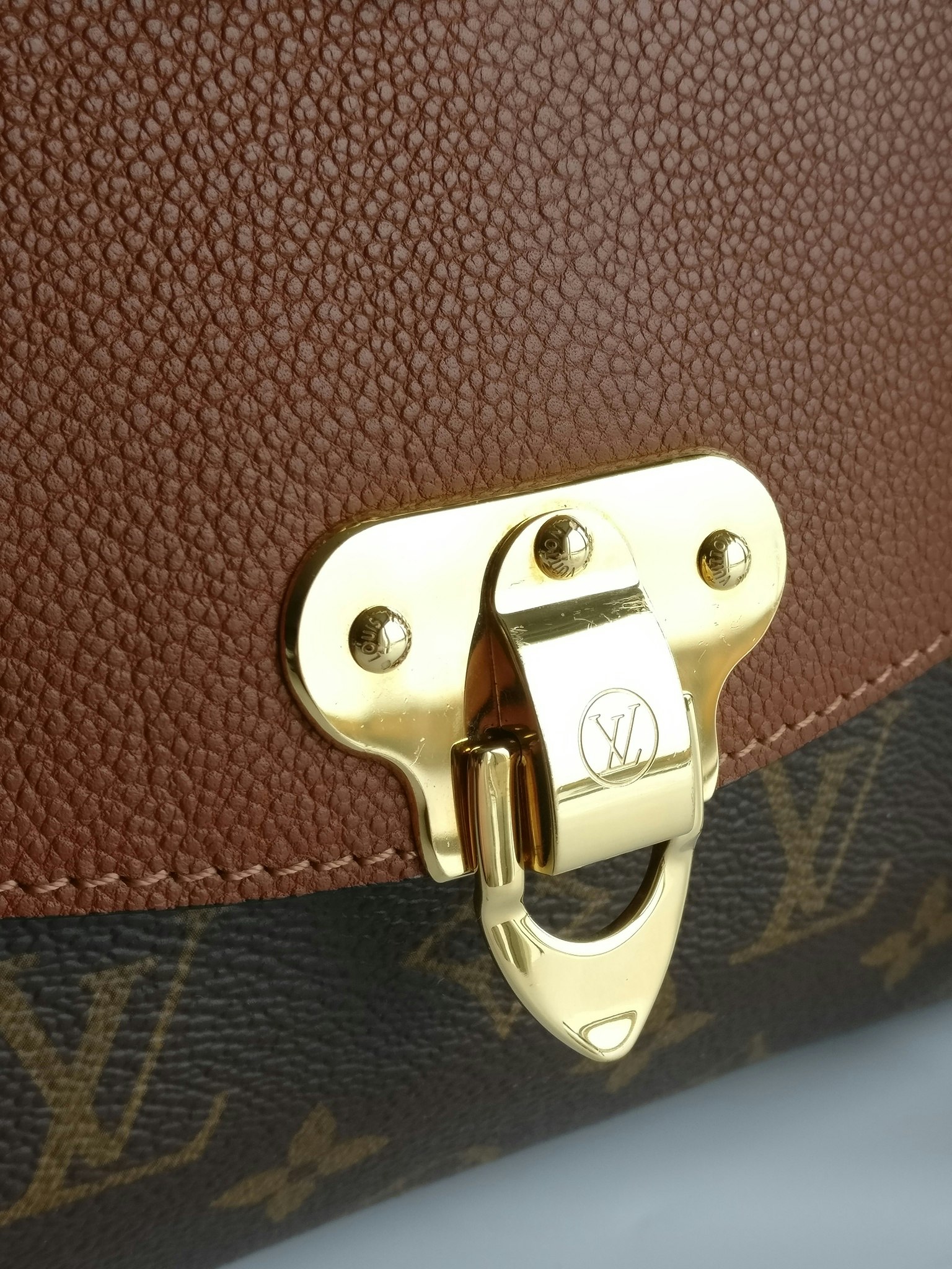 LOUIS VUITTON Monogram Saint Placide Caramel 725171