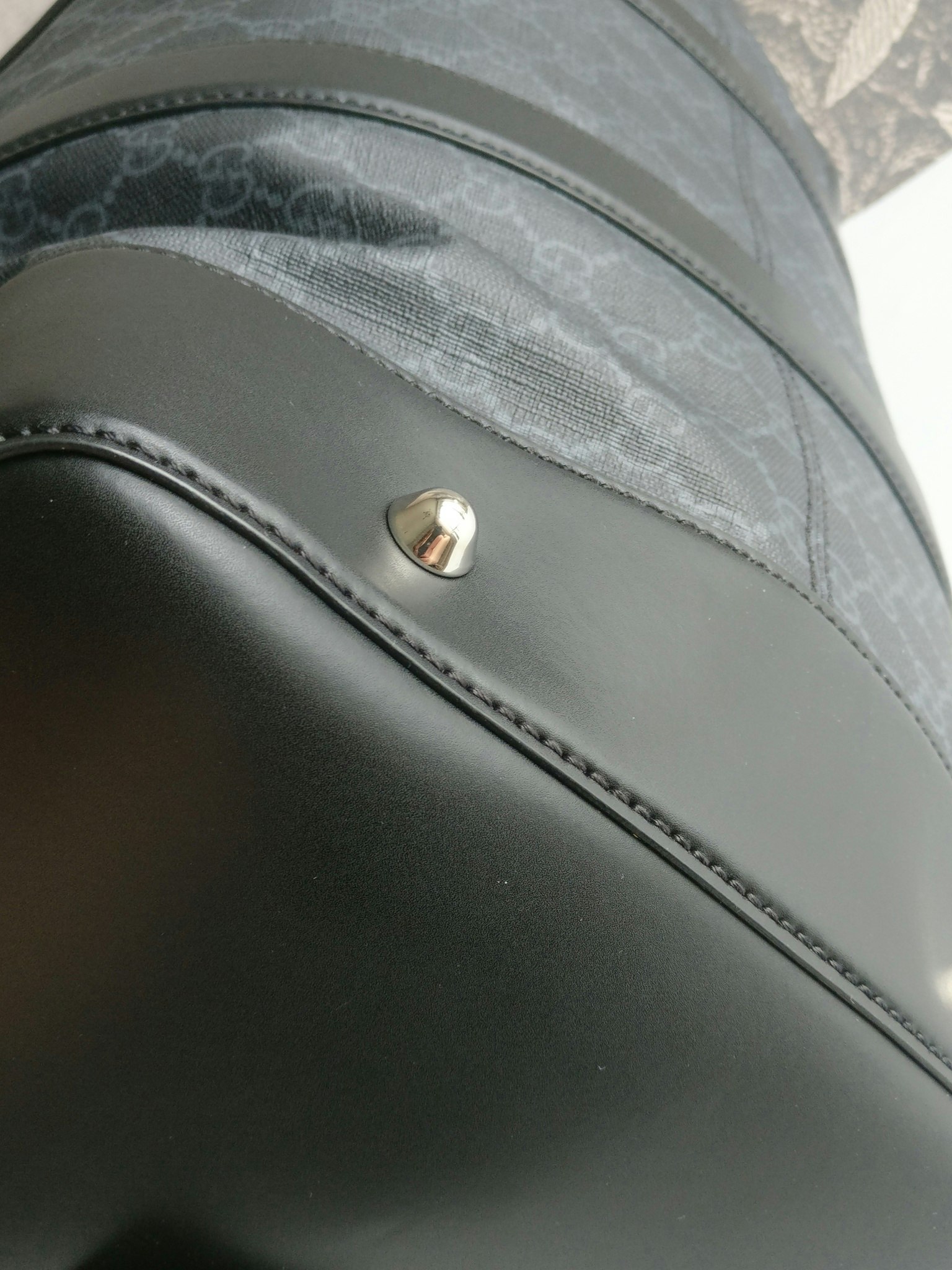 Gucci GG Black Carry-On Duffle
