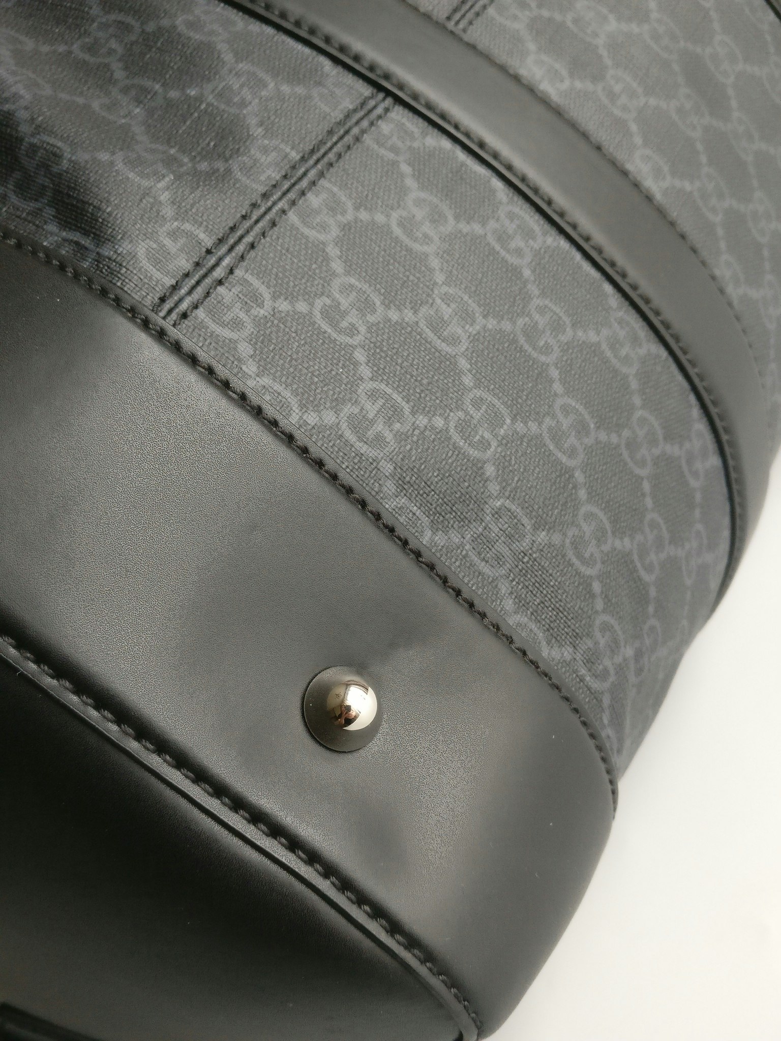 Gucci GG Black Carry-On Duffle