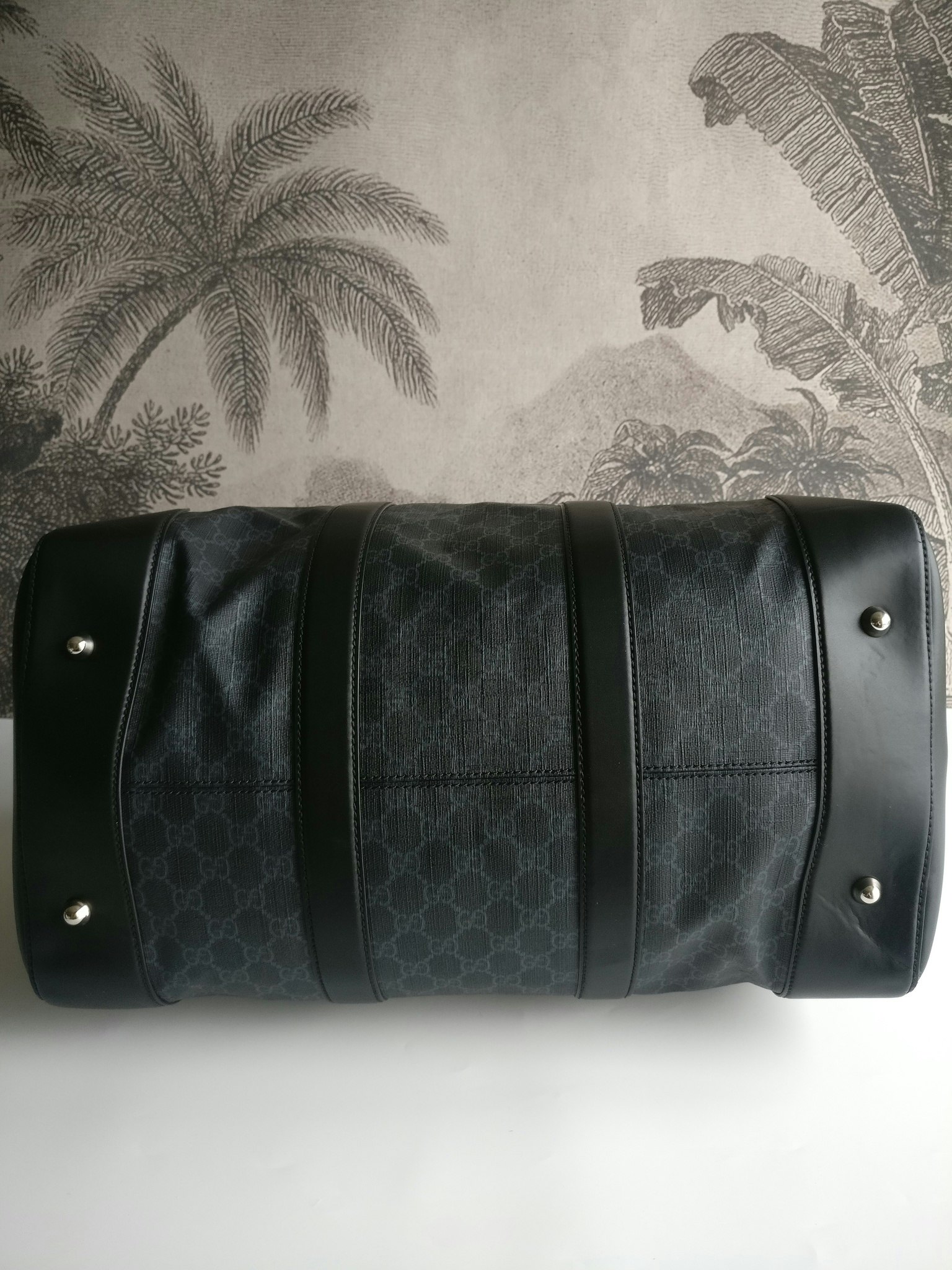 Gucci GG Black Carry-On Duffle