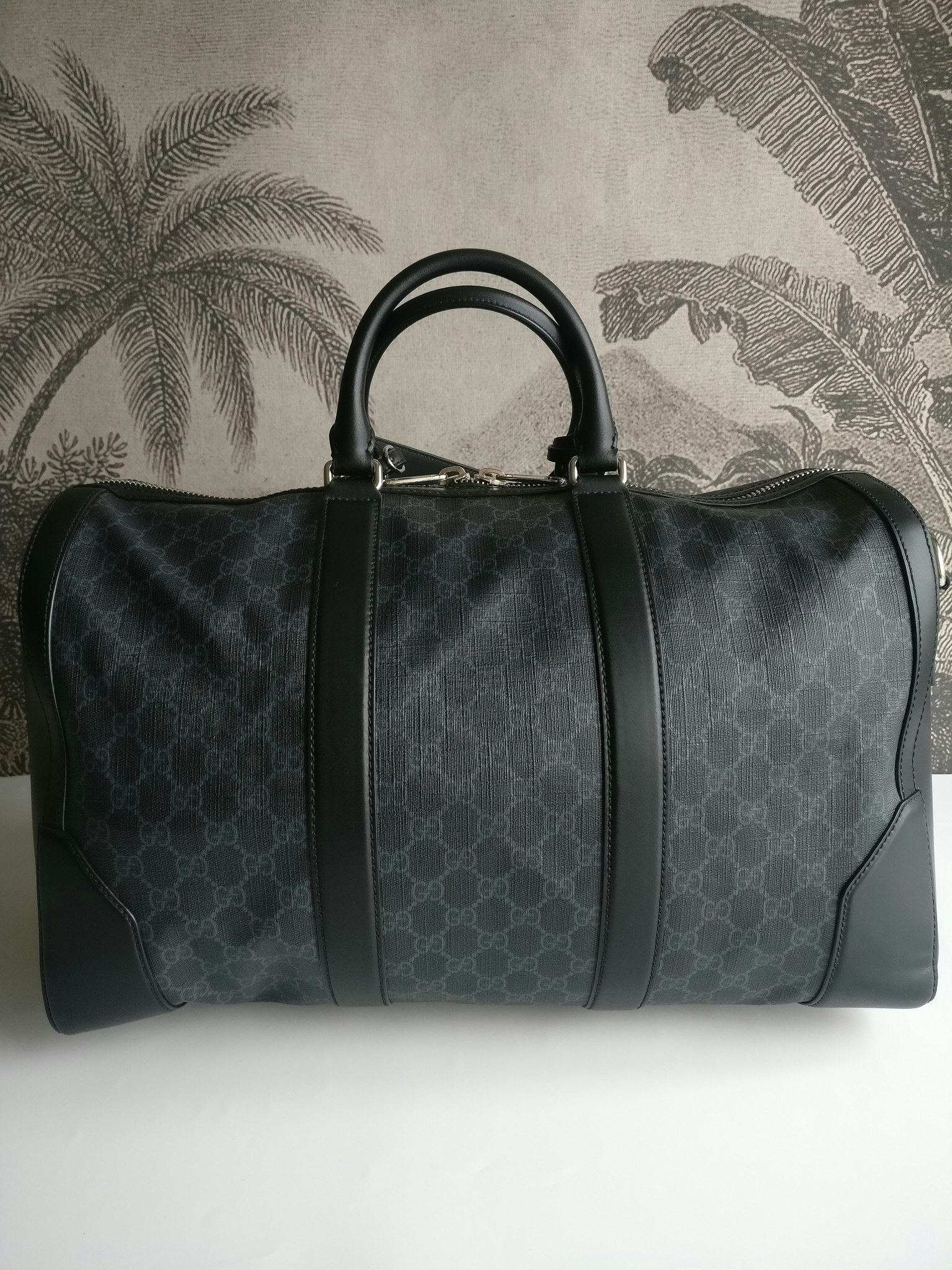 Gucci GG Black Carry-On Duffle
