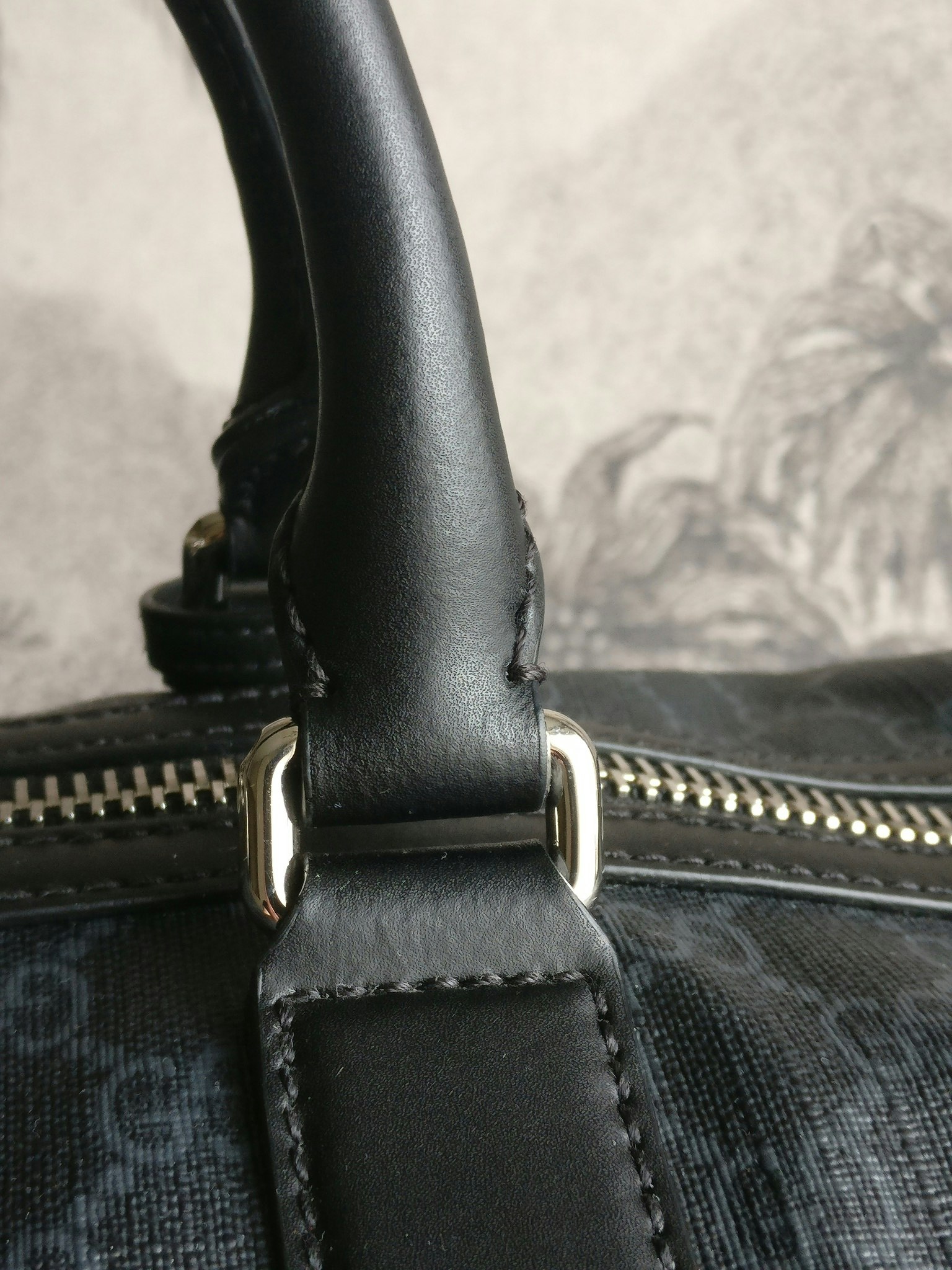 Gucci GG Black Carry-On Duffle