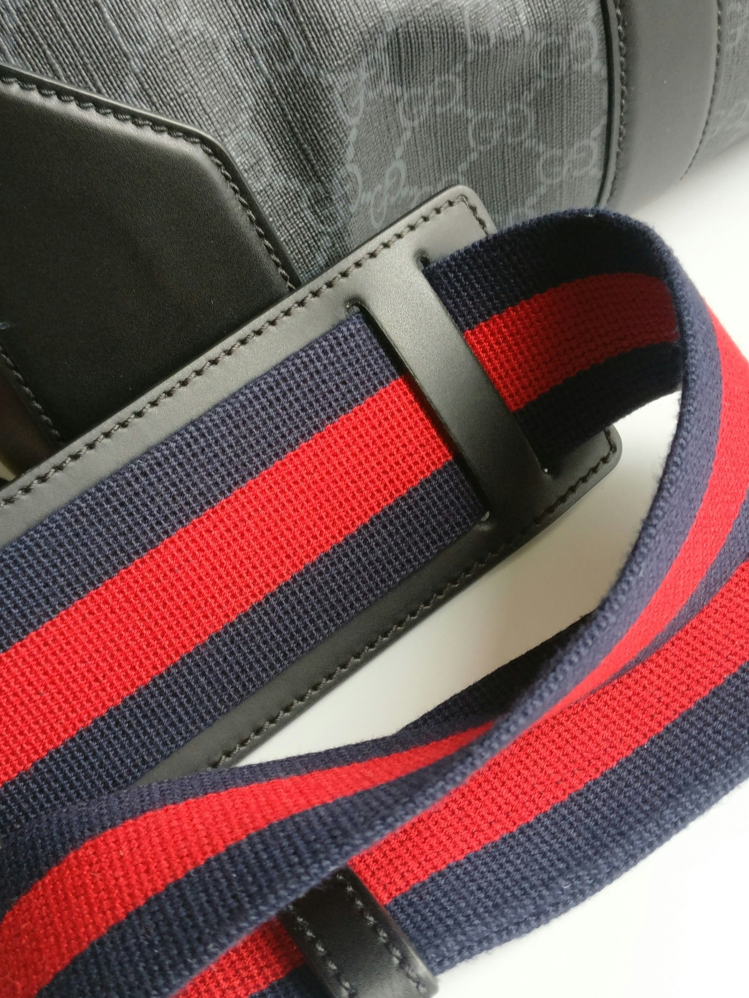 Gucci GG Black Carry-On Duffle