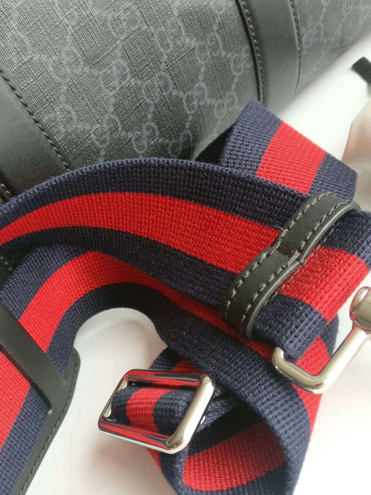 Gucci GG Black Carry-On Duffle