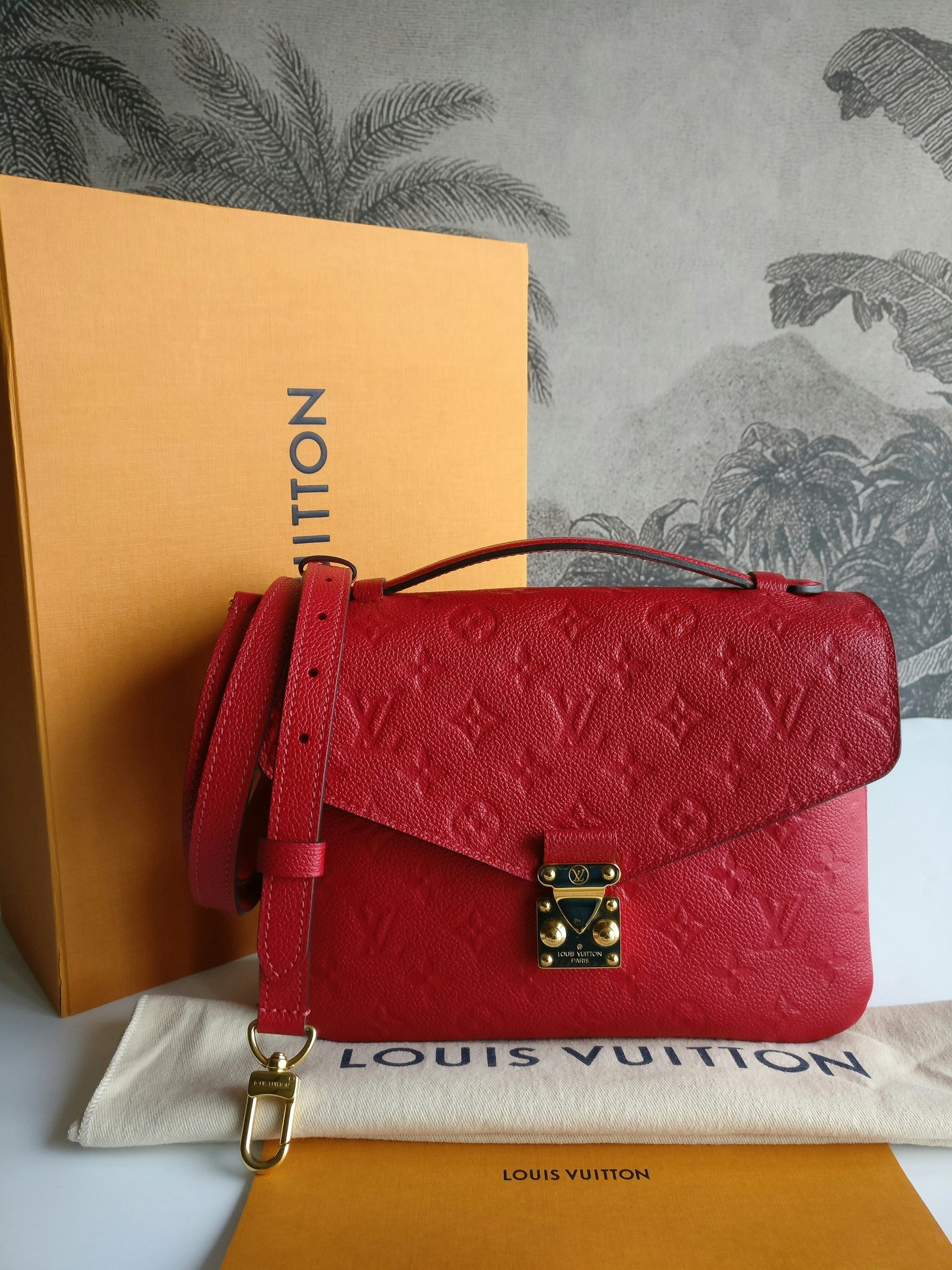 Louis Vuitton Pochette Metis Scarlet Red - Good or Bag