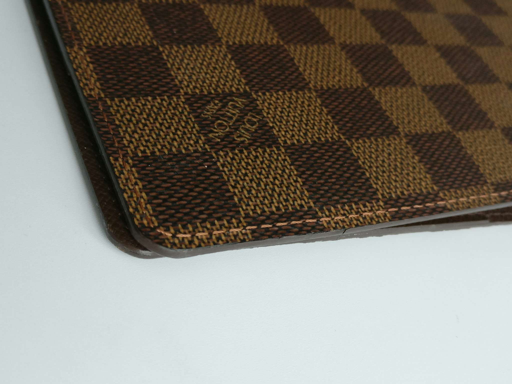 Louis Vuitton desk Agenda Cover Damier Ebene