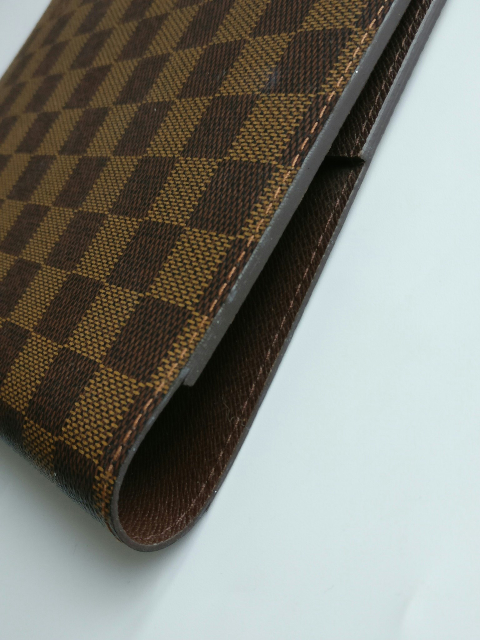 Louis Vuitton desk Agenda Cover Damier Ebene