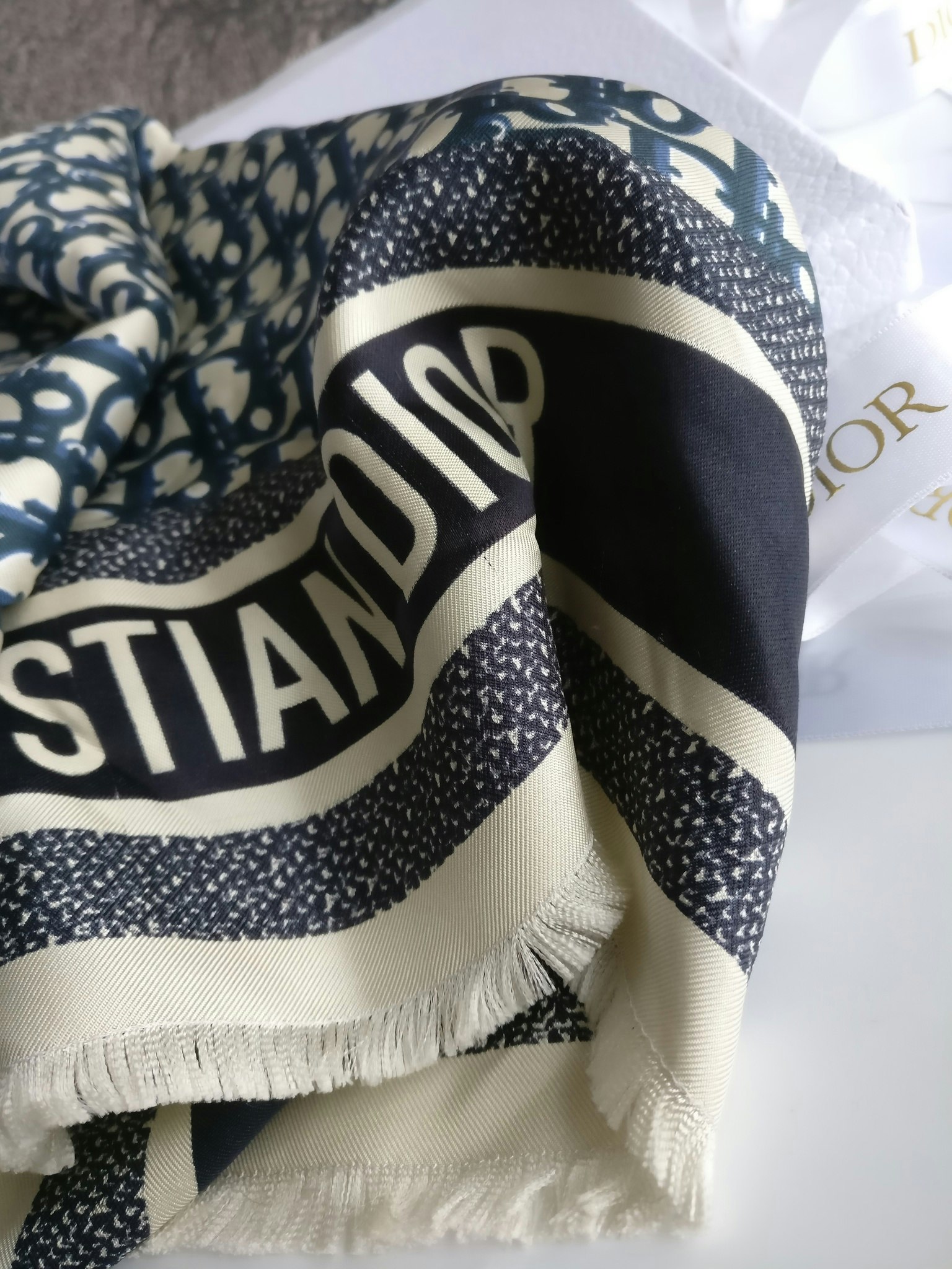 Christian Dior Silk Scarf