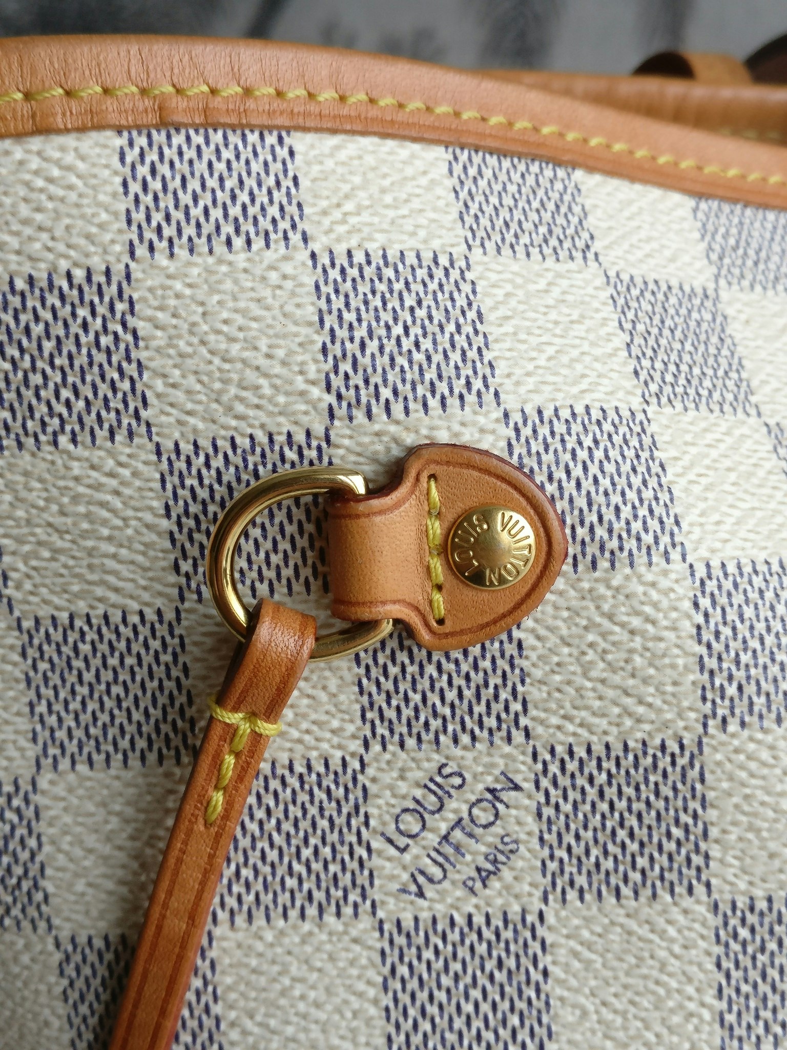 Louis Vuitton Neverfull MM damier azur