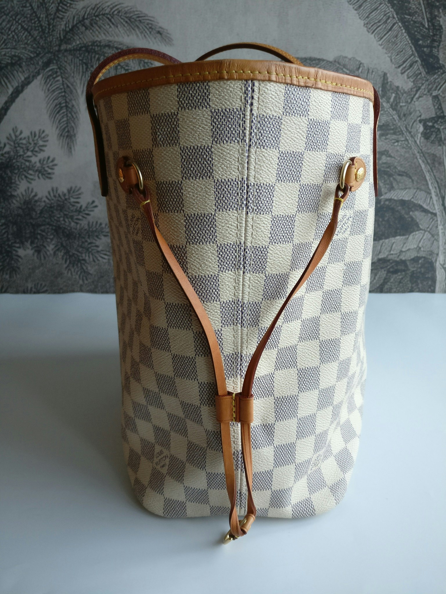 Louis Vuitton Neverfull MM damier azur