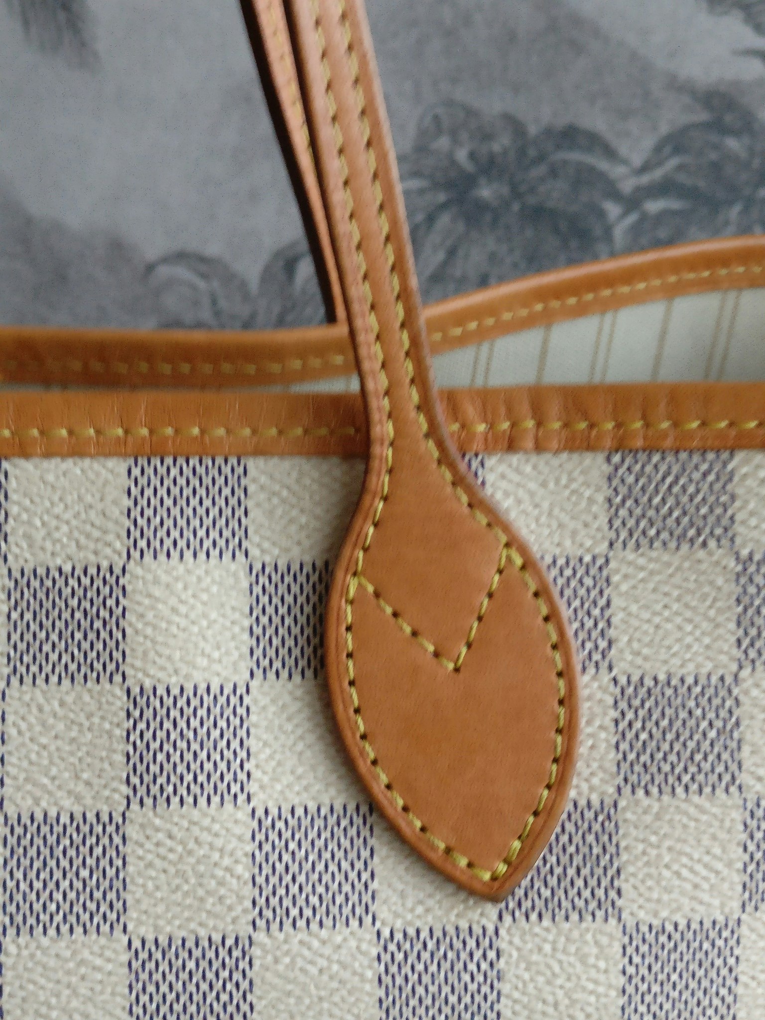 Louis Vuitton Neverfull MM damier azur