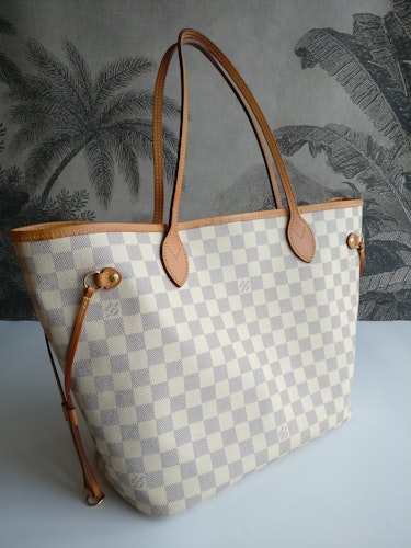 Louis Vuitton Neverfull MM damier azur