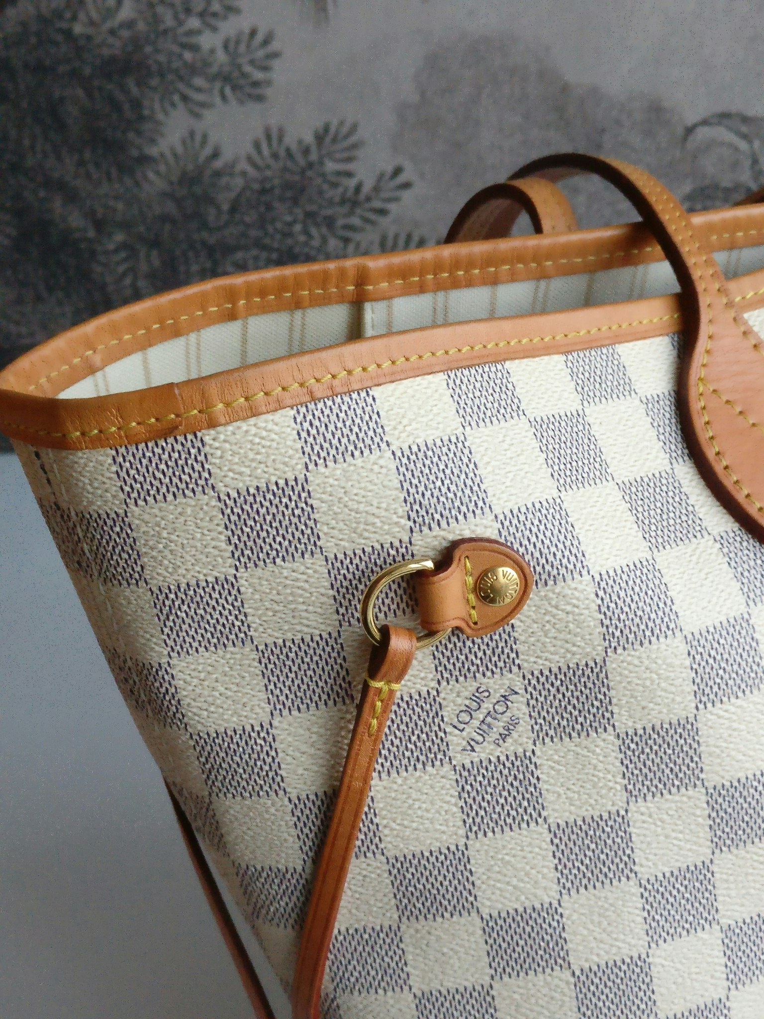 Louis Vuitton Neverfull MM damier azur