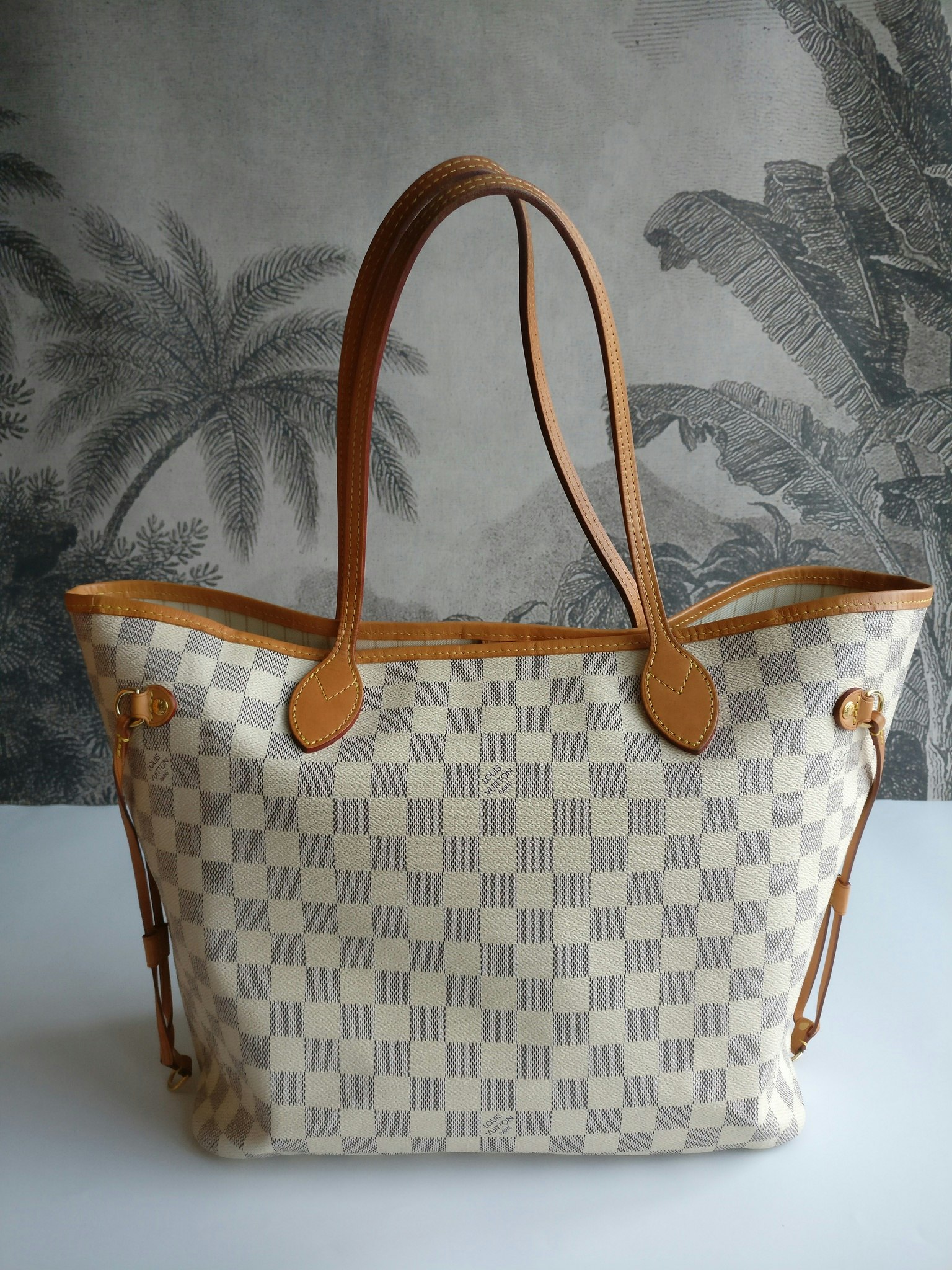 Louis Vuitton Neverfull MM damier azur