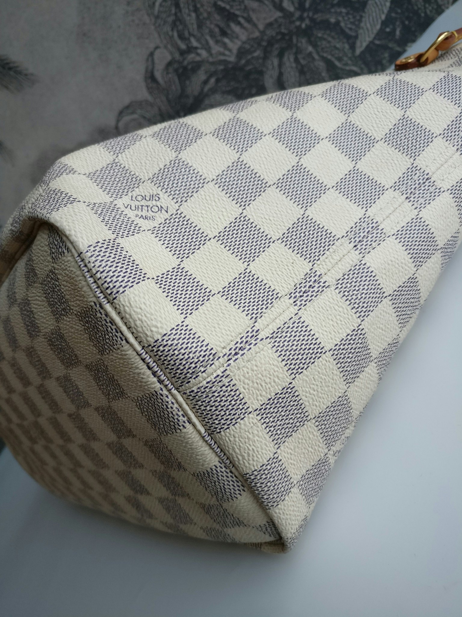 Louis Vuitton Neverfull MM damier azur