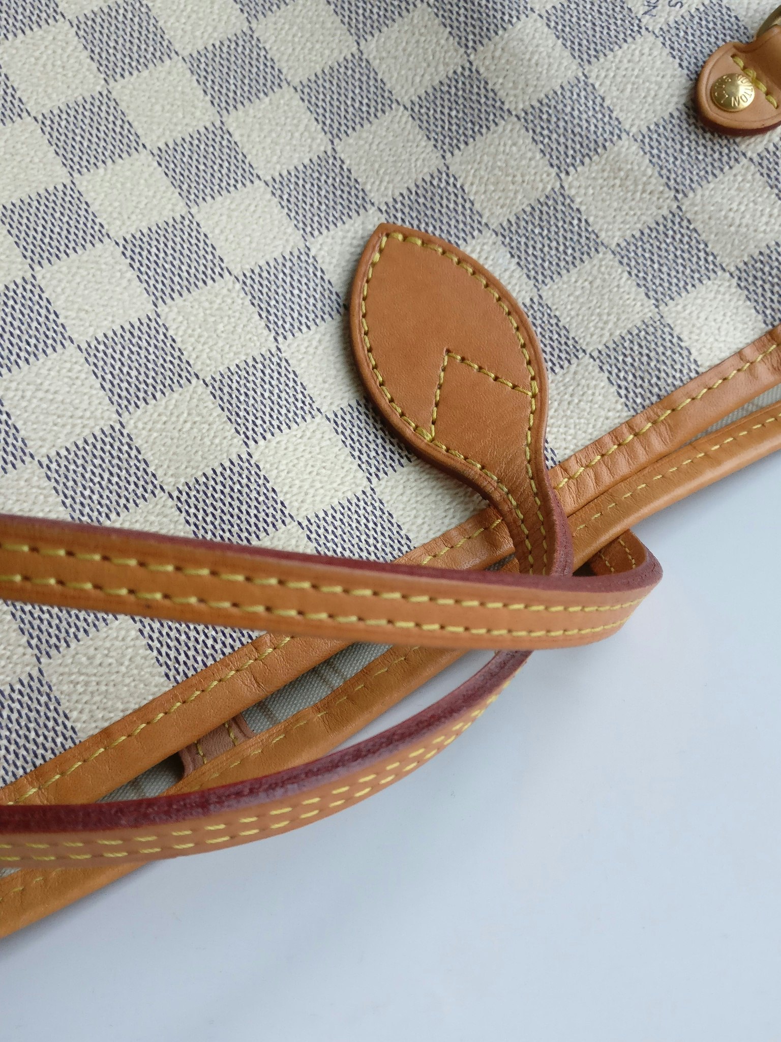 Louis Vuitton Neverfull MM damier azur