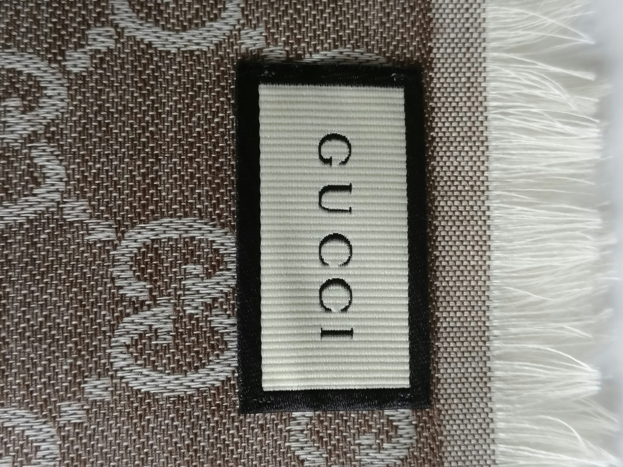 Gucci GG Wool / Silk shawl