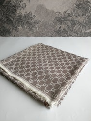 Gucci GG Wool / Silk shawl