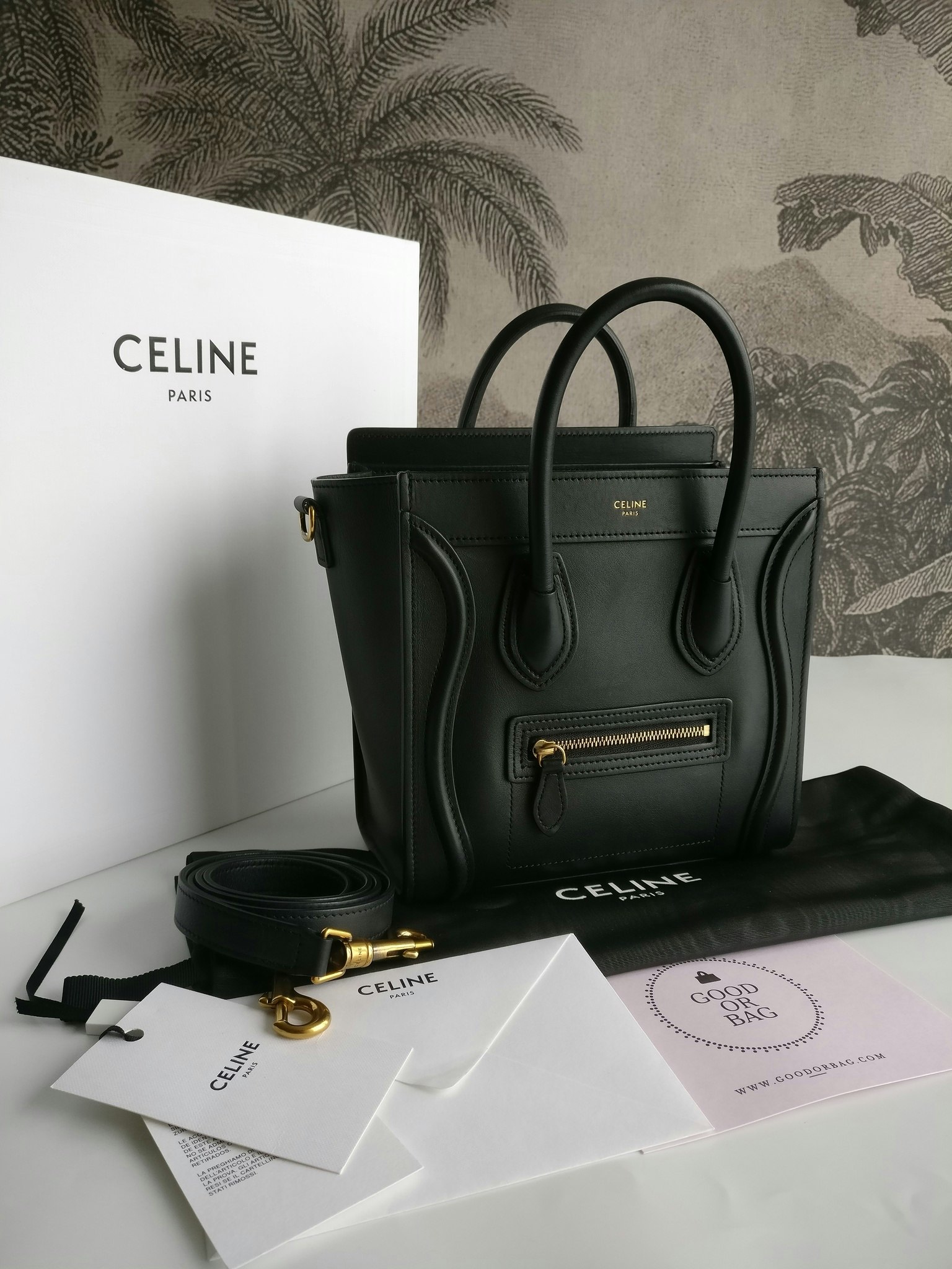 Celine Nano Luggage Tote