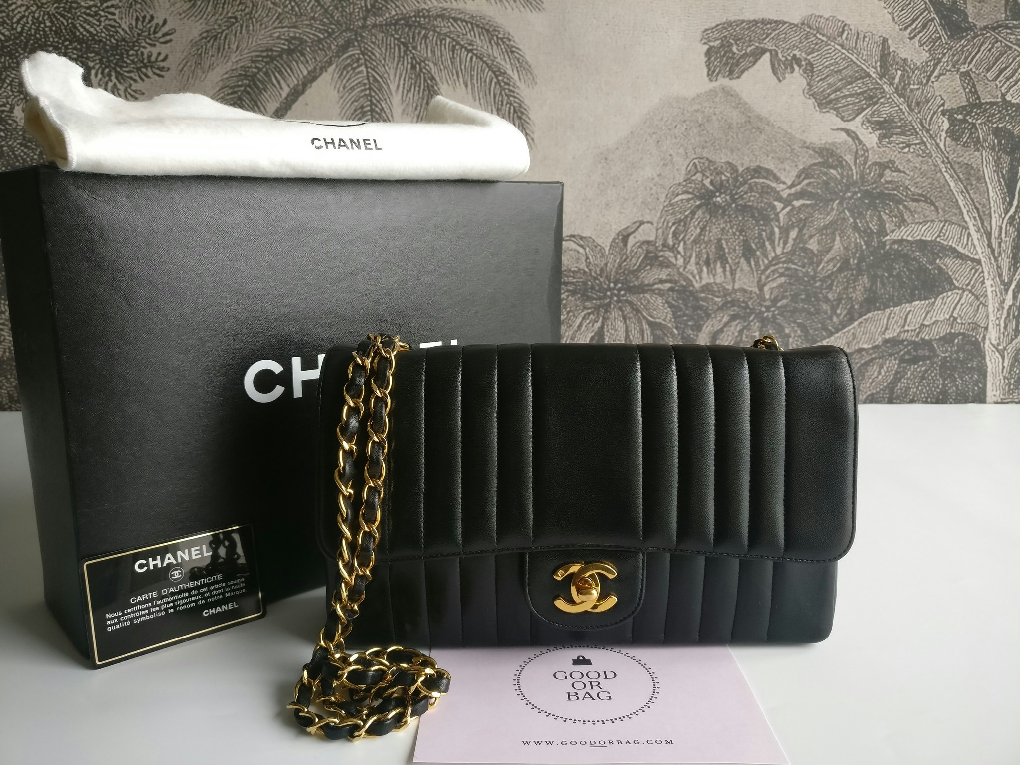 Chanel Vertical Quilt Small Flap Bag