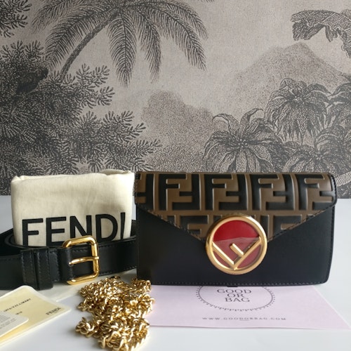 Fendi Envelope Logo belt/crossbody bag