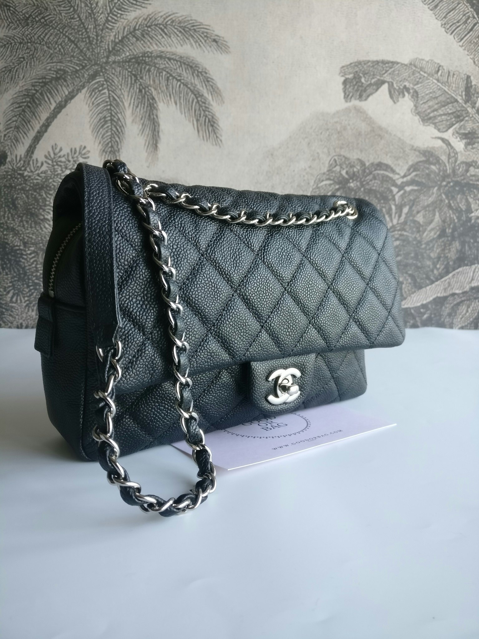 Chanel Easy Flap Bag caviar