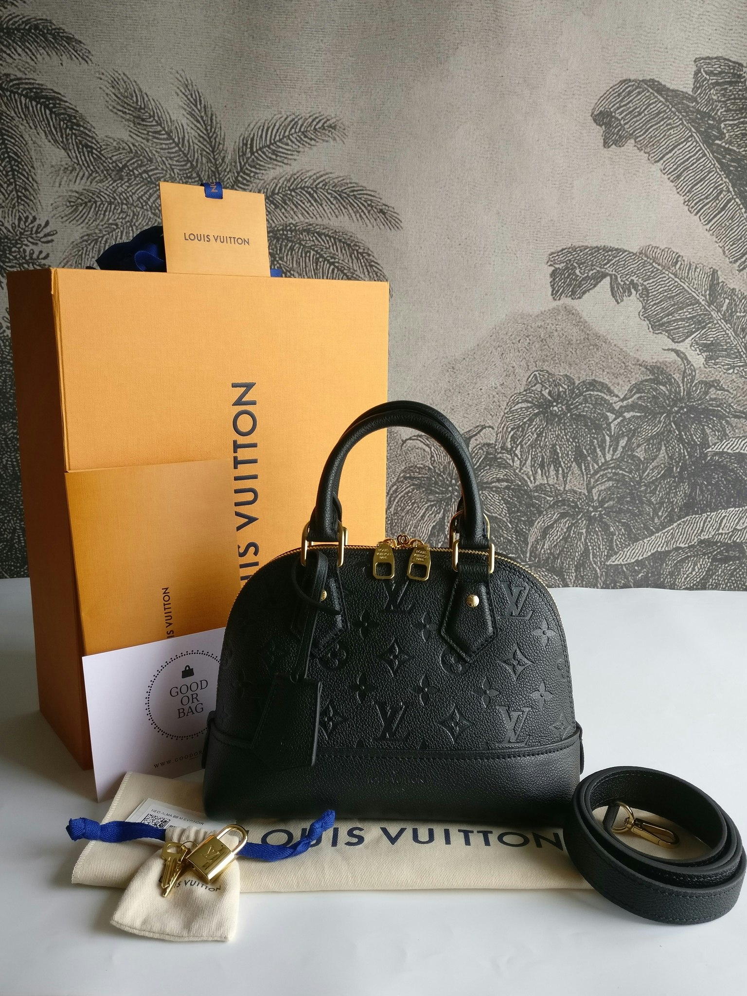 Louis Vuitton Neo Alma BB empreinte Noir