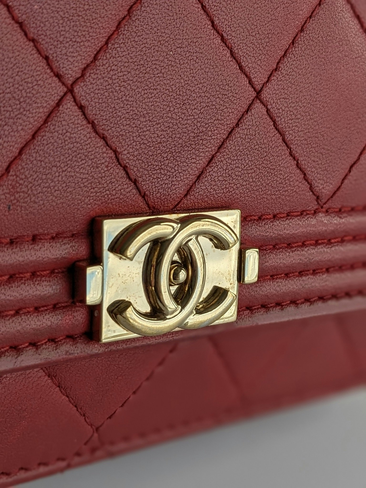Chanel Boy Wallet on Chain