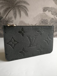 Louis Vuitton Neverfull empreinte clutch