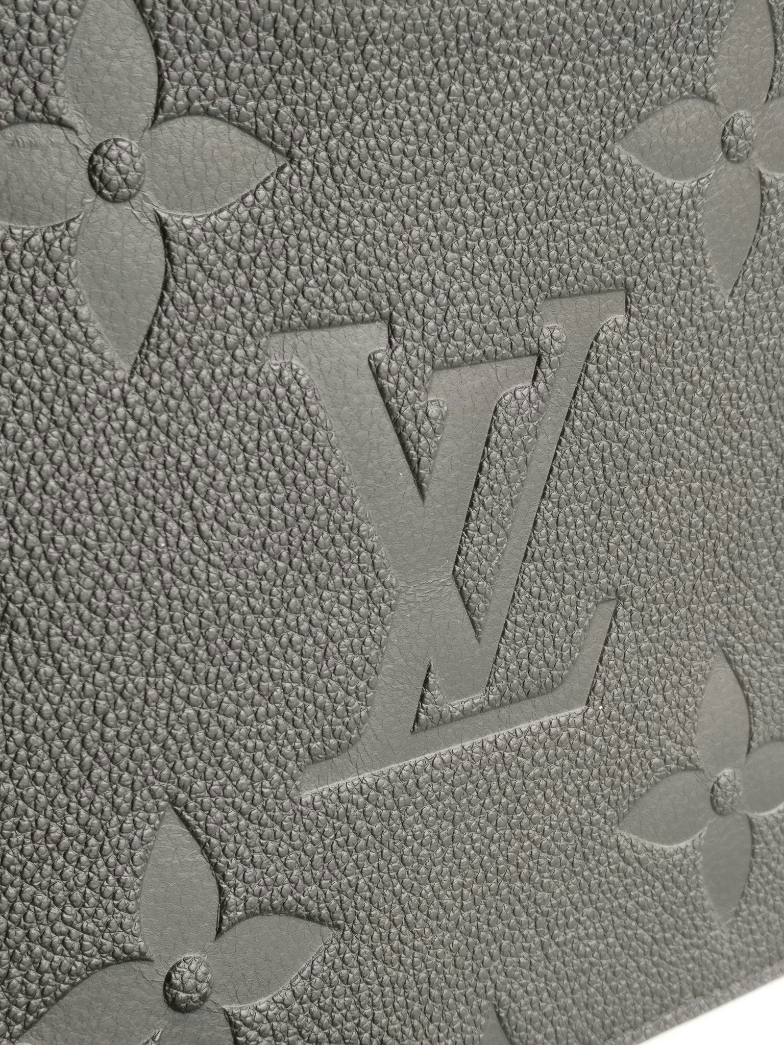 Louis Vuitton Neverfull empreinte clutch