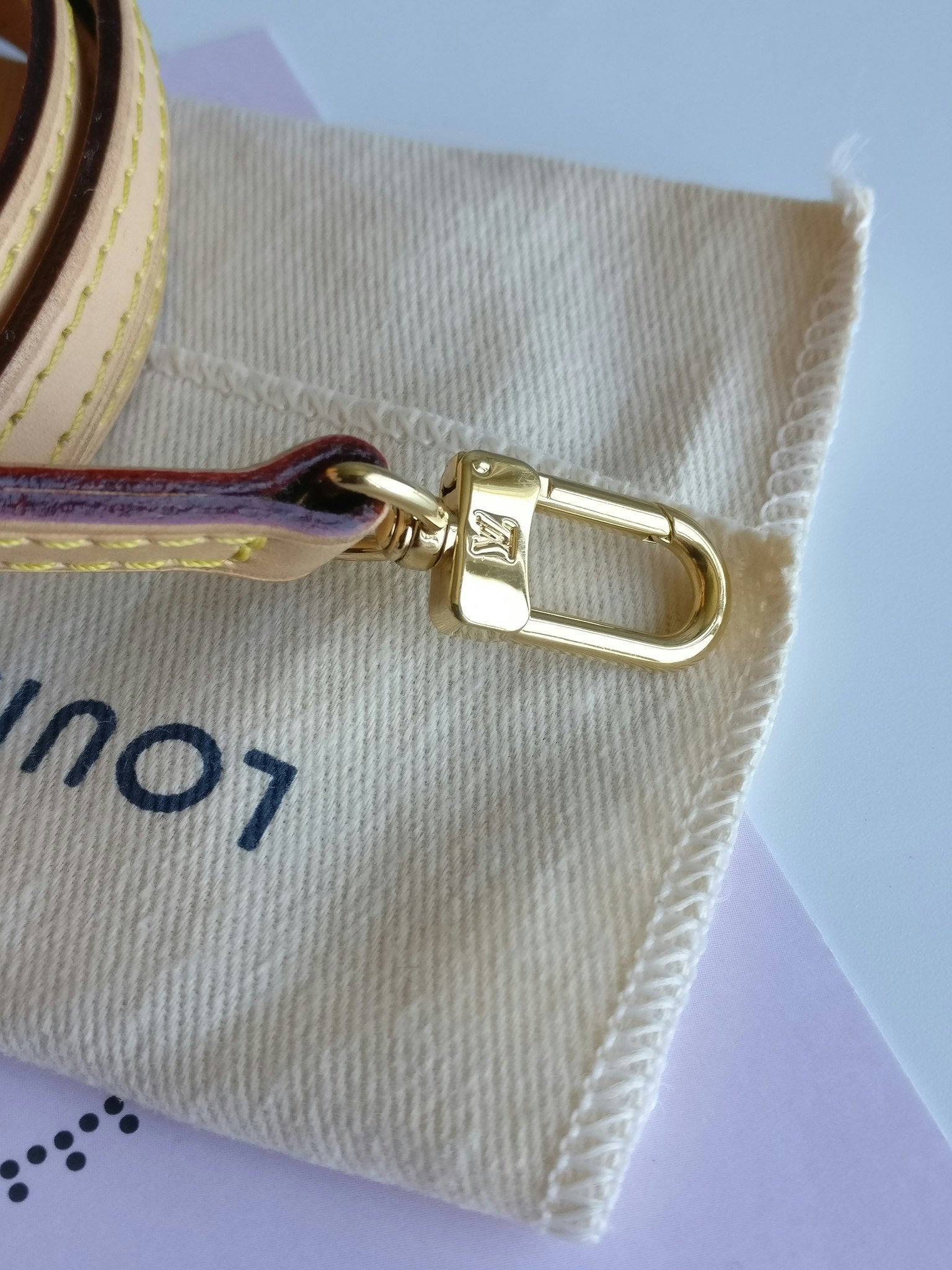 Louis Vuitton Vachetta Shoulder Strap
