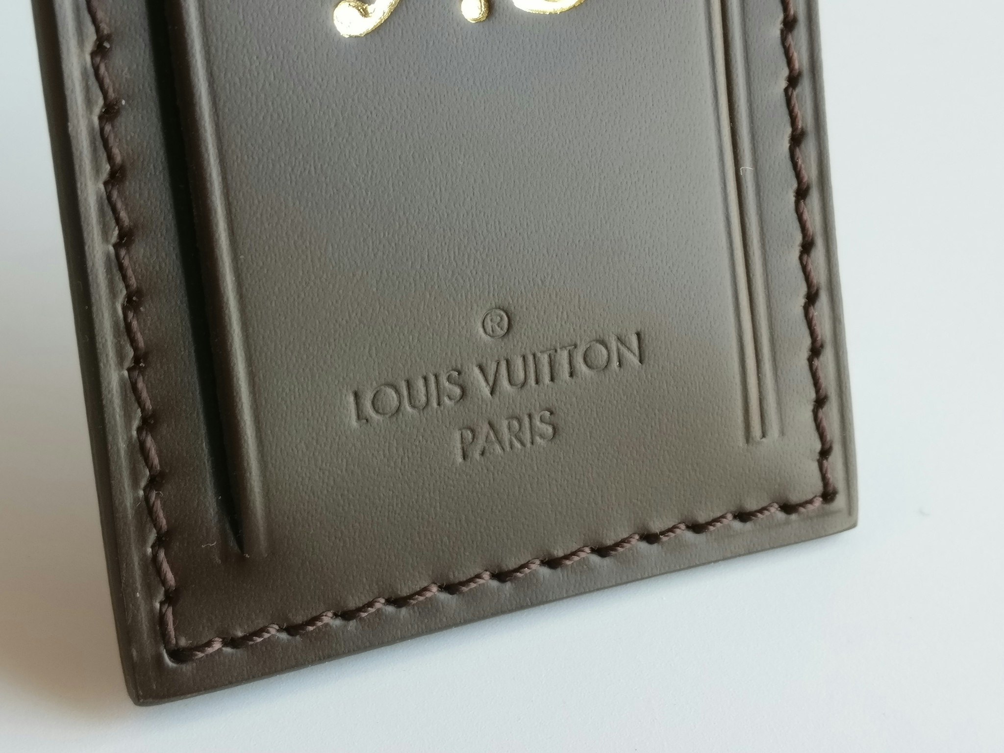 Louis Vuitton Luggage Tag Large