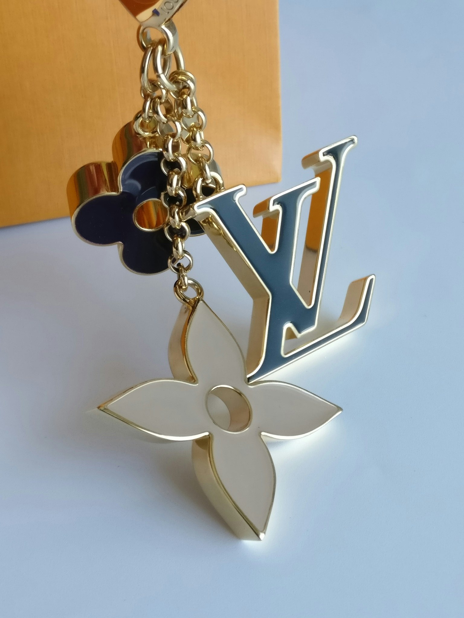 Louis Vuitton Fleur de Monogram Bag Charm
