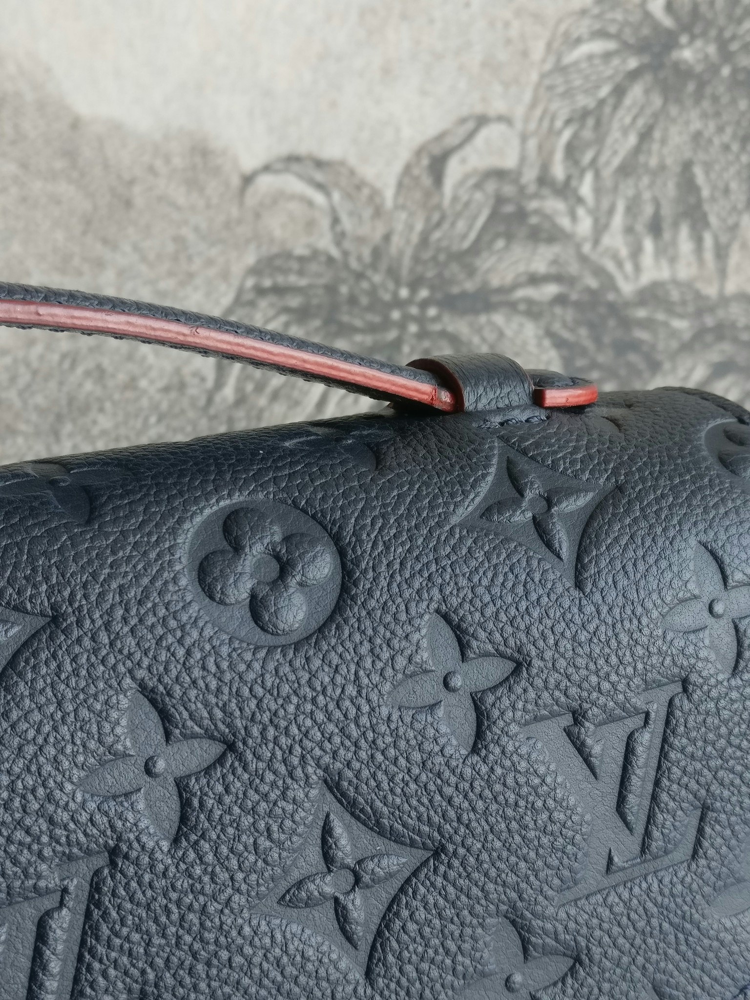 Louis Vuitton Pochette Metis empreinte blue