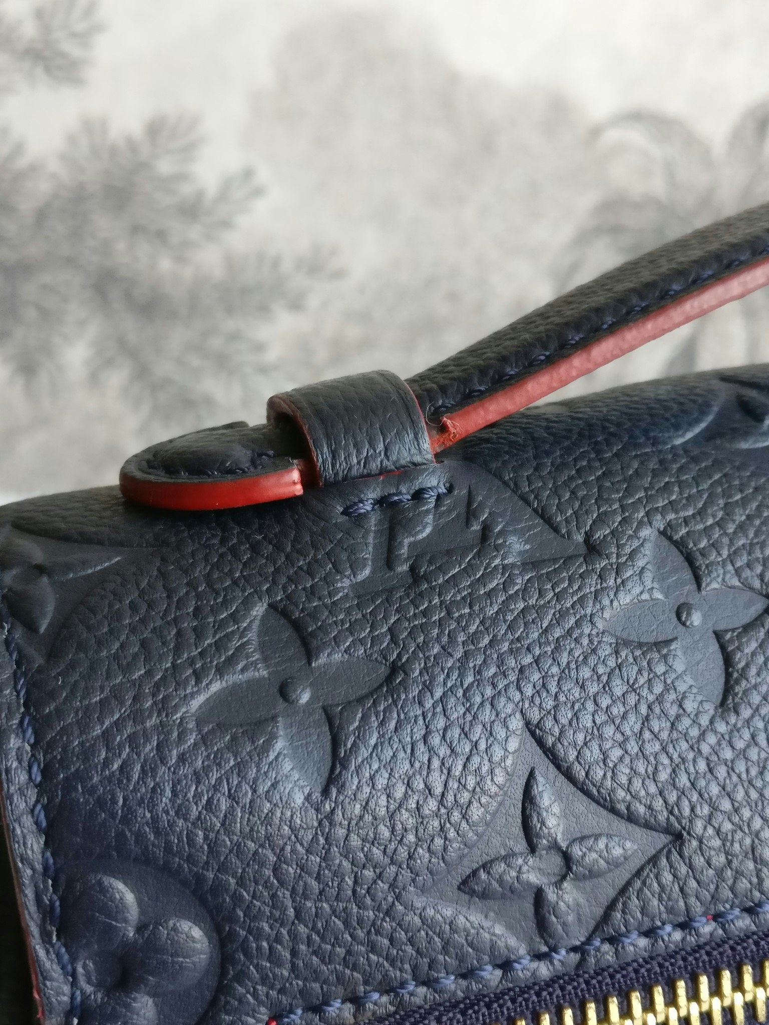 Louis Vuitton Pochette Metis empreinte blue