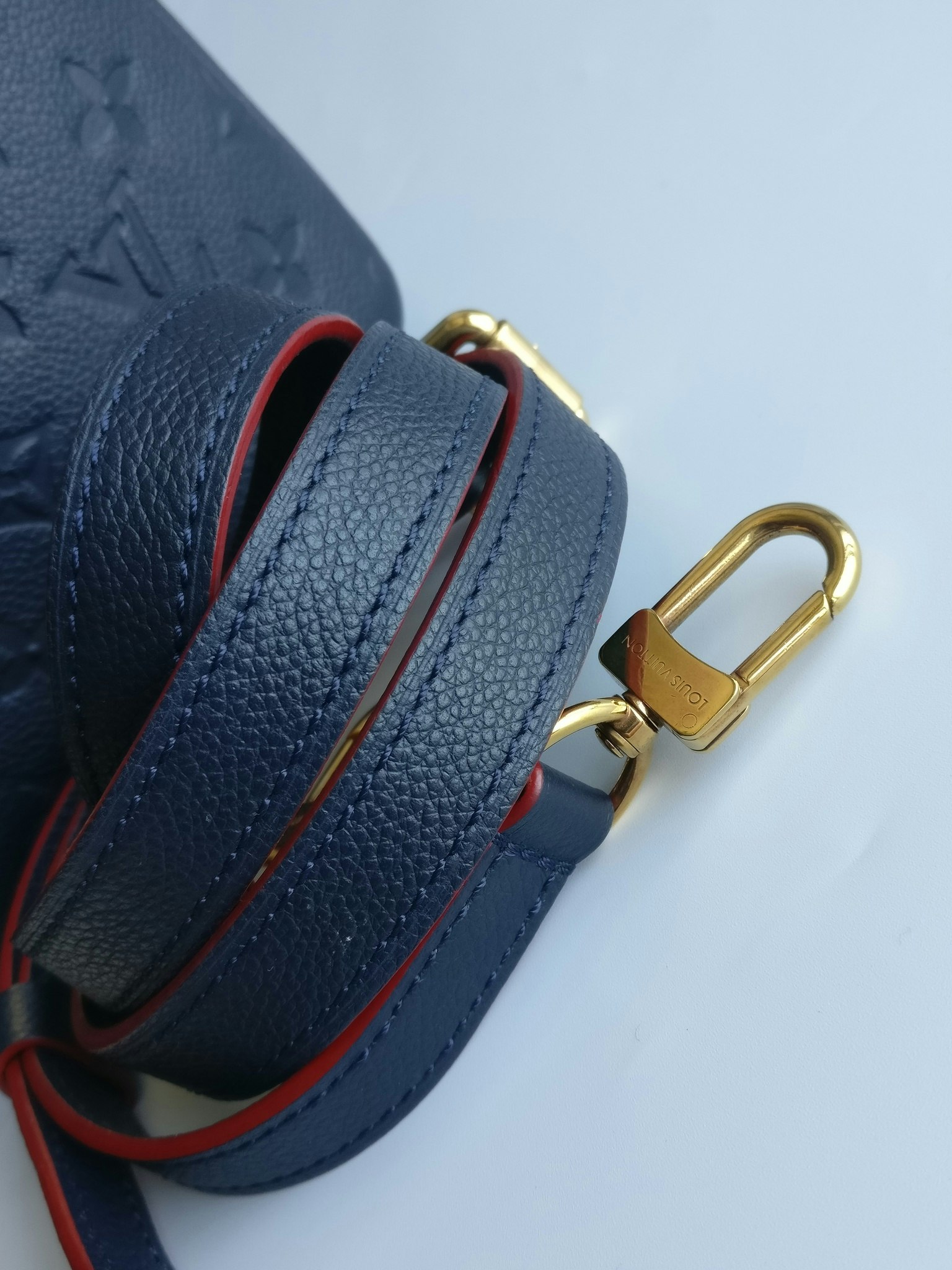 Louis Vuitton Pochette Metis empreinte blue