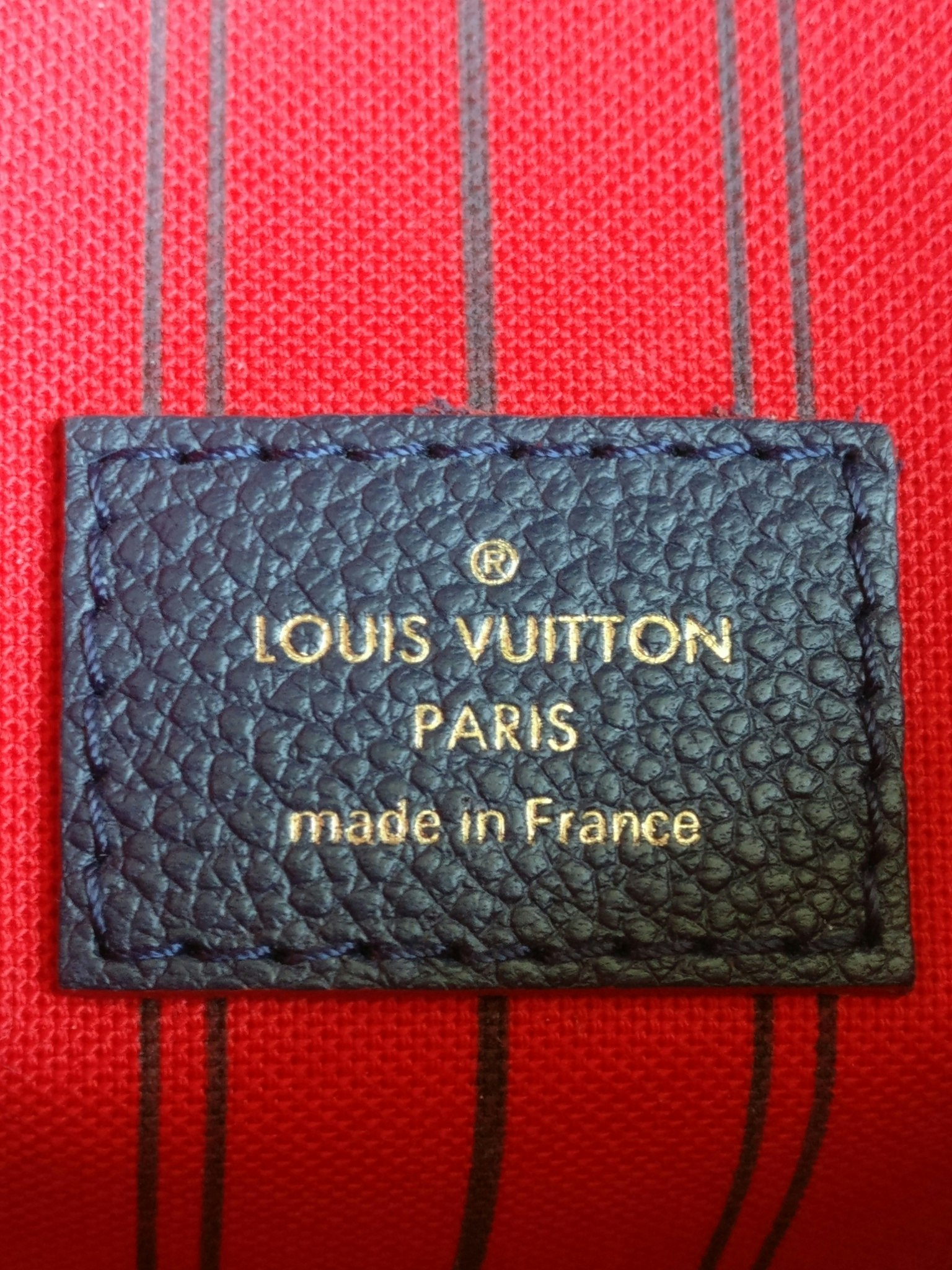 Louis Vuitton Pochette Metis empreinte blue
