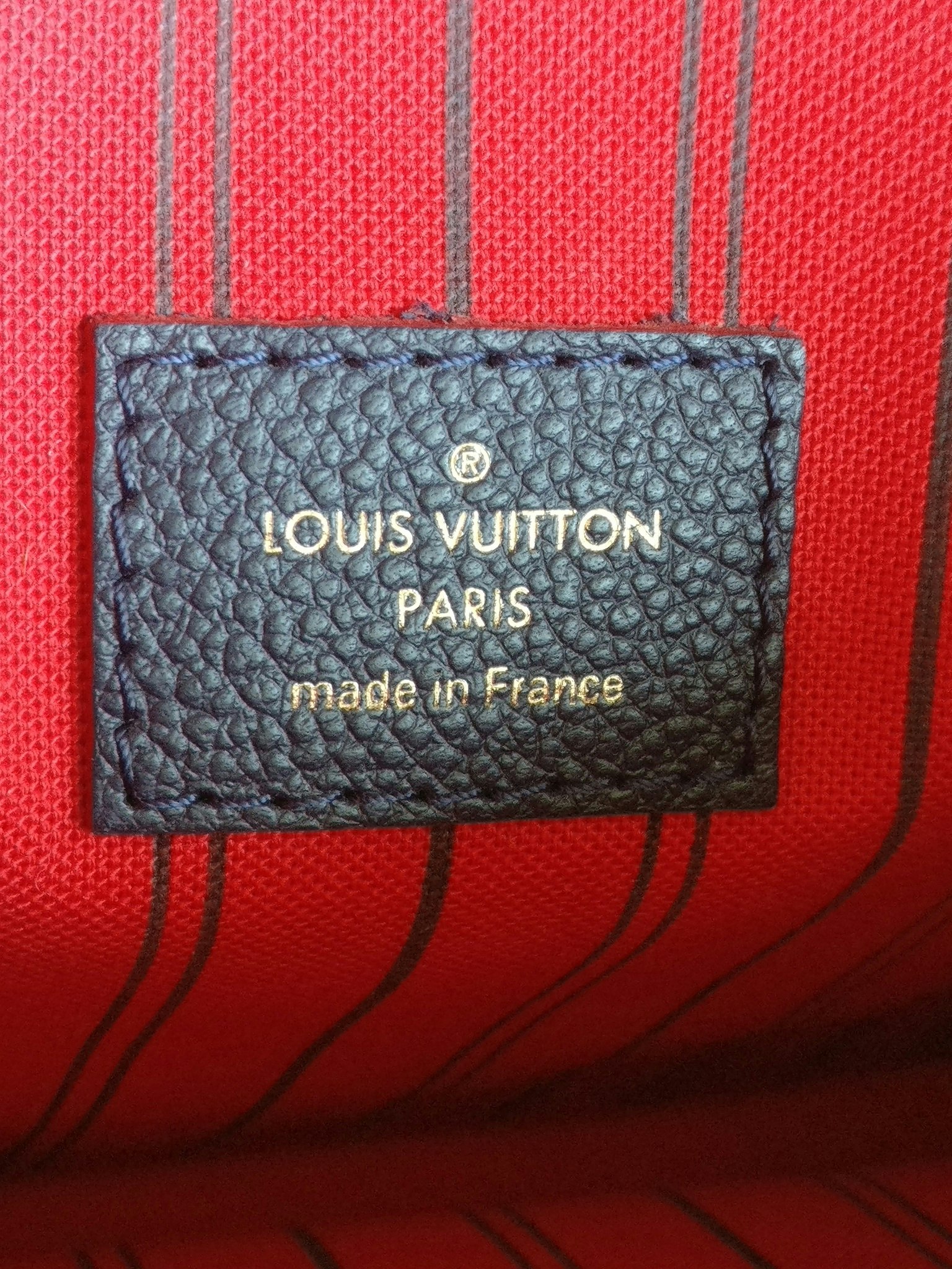 Louis Vuitton Pochette Metis empreinte blue