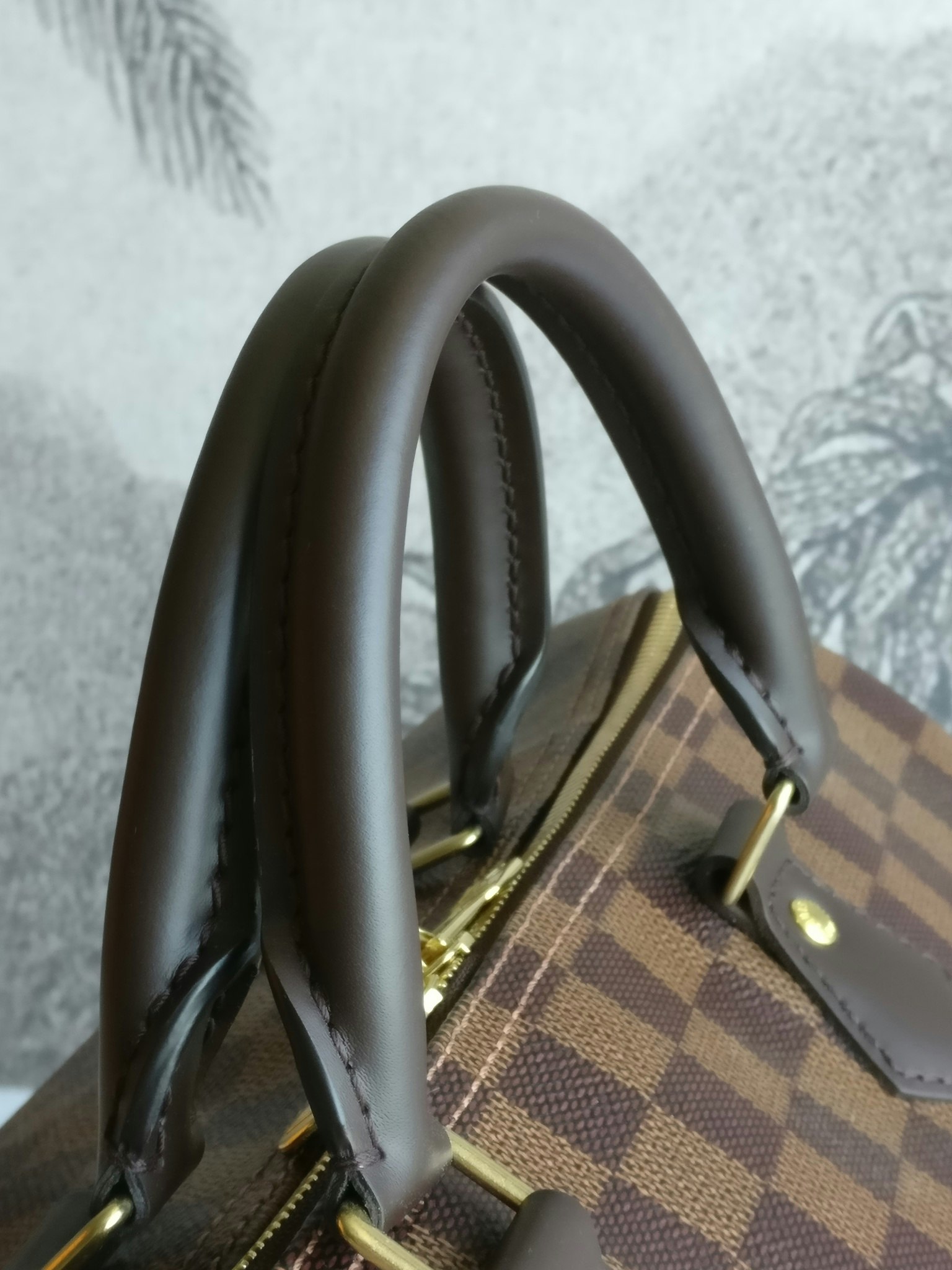 Louis Vuitton Speedy 35 Bandouliere damier ebene