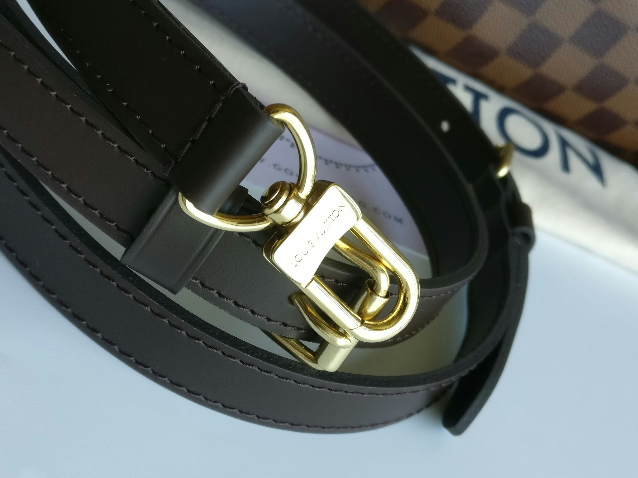 Louis Vuitton Speedy 35 Bandouliere damier ebene
