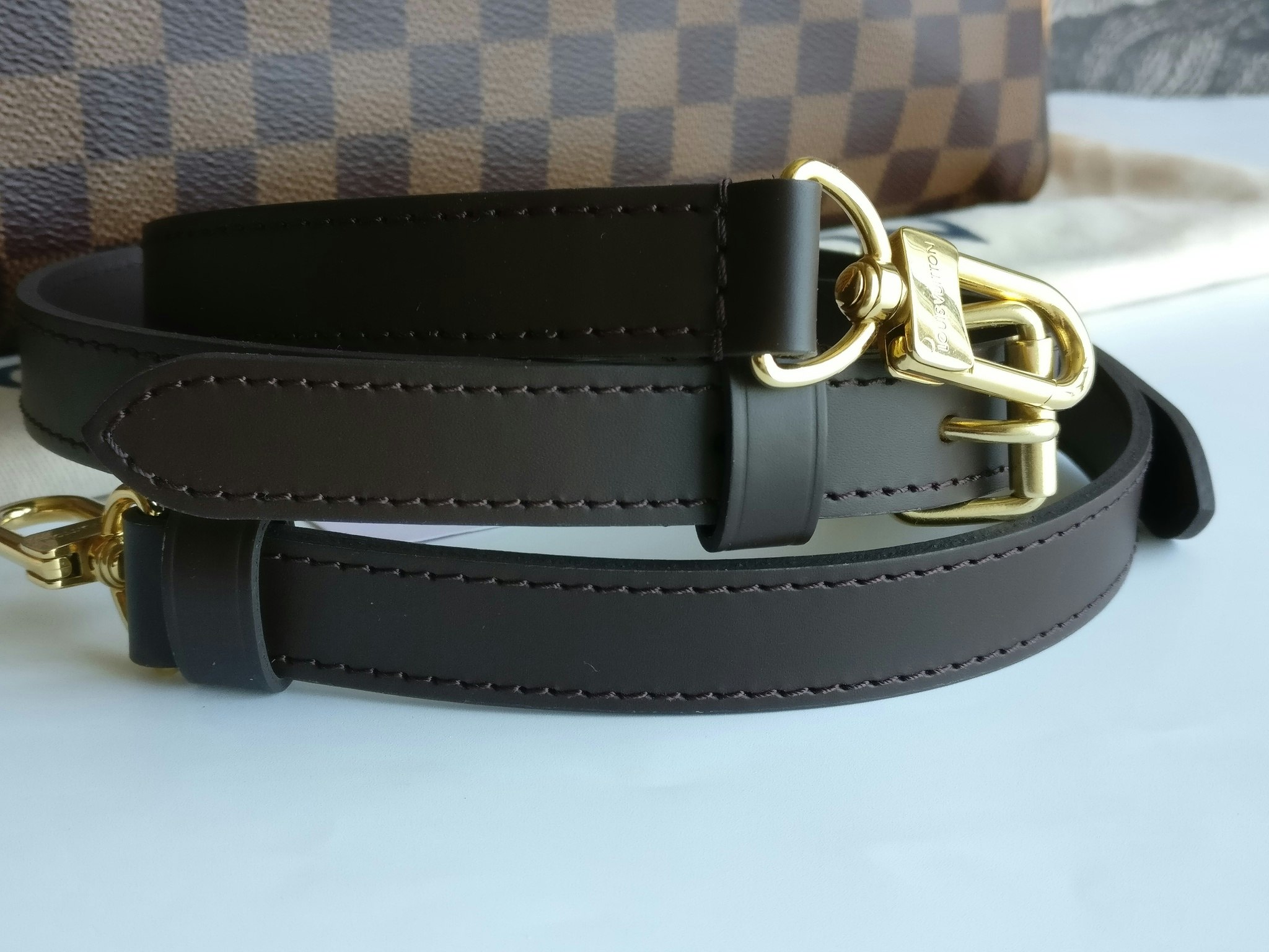 Louis Vuitton Speedy 35 Bandouliere damier ebene