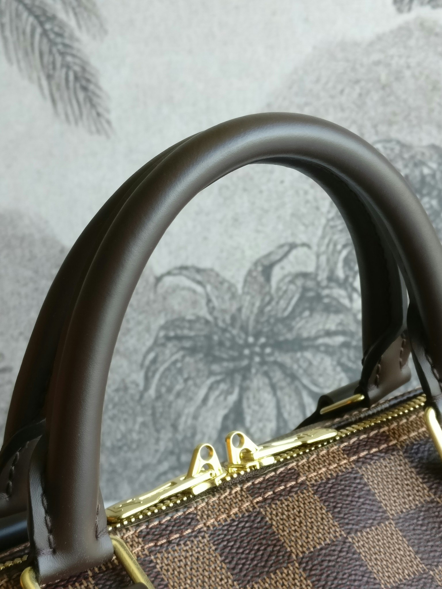 Louis Vuitton Speedy 35 Bandouliere damier ebene
